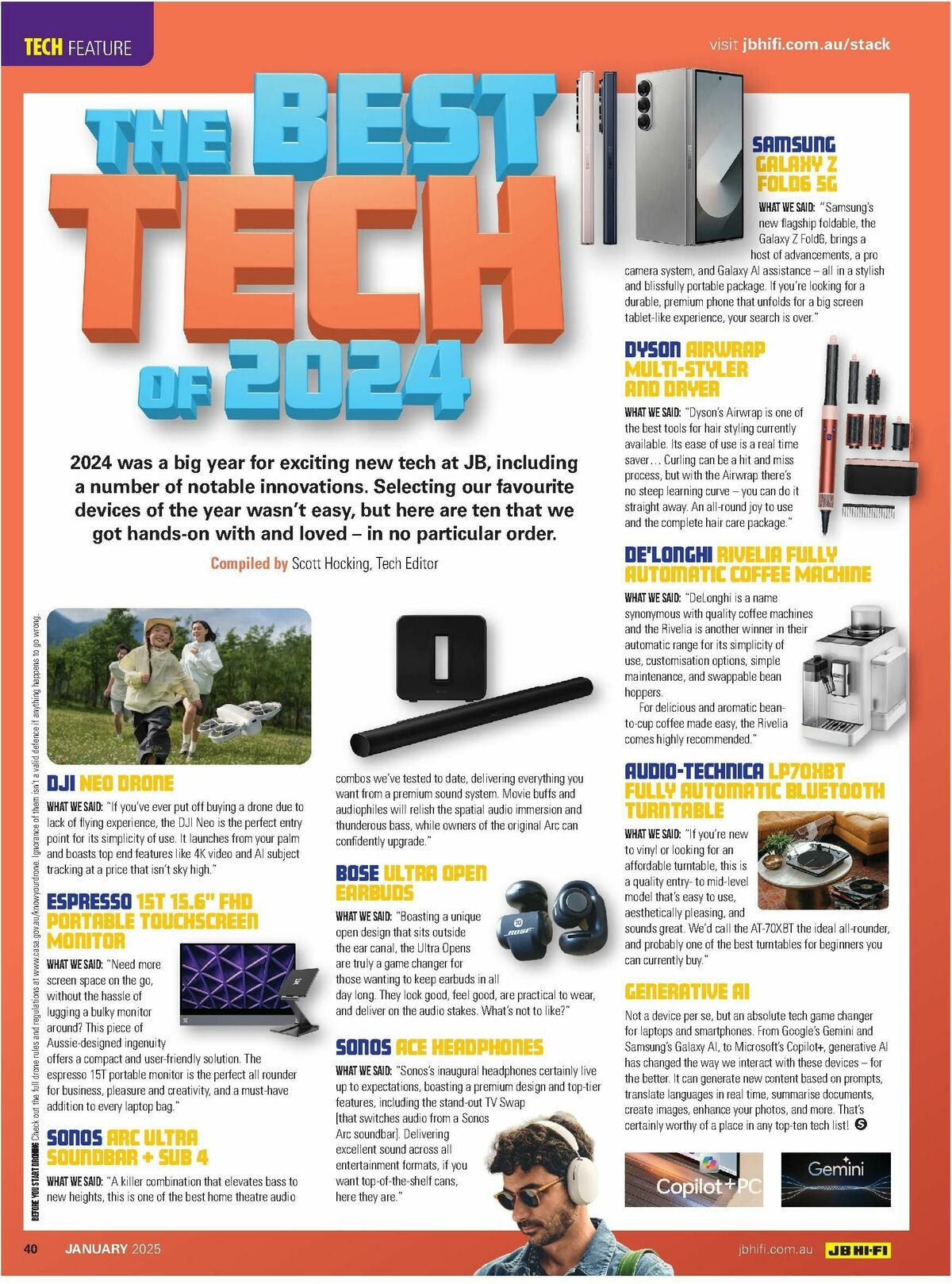 JB Hi-Fi Magazine January Catalogues from 1 January