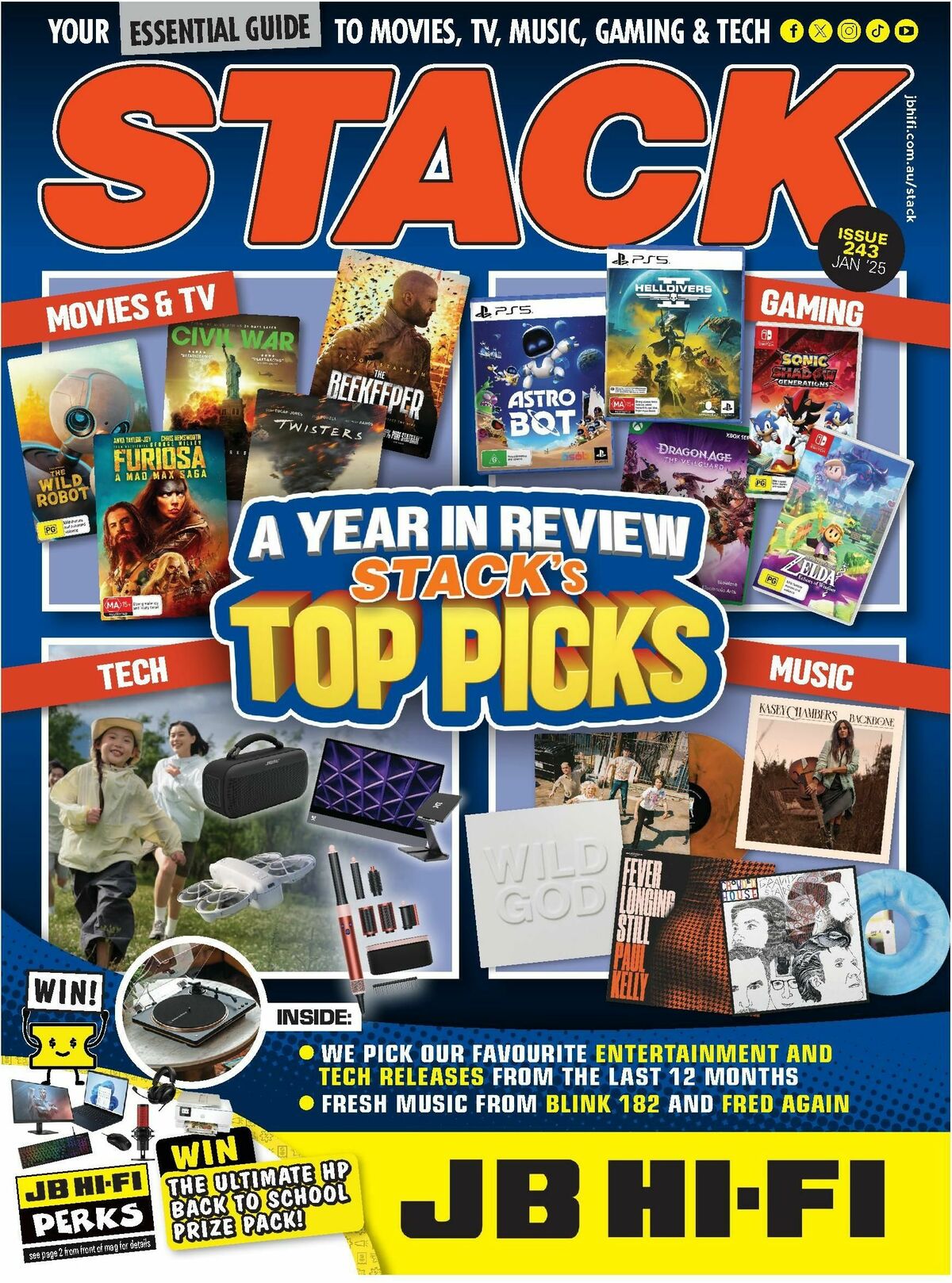 JB Hi-Fi Magazine January Catalogues from 1 January