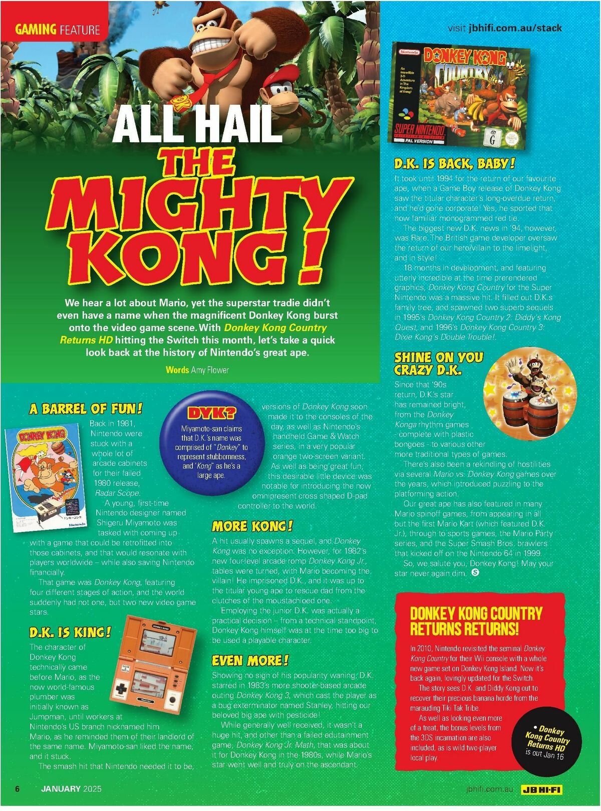 JB Hi-Fi Magazine January Catalogues from 1 January