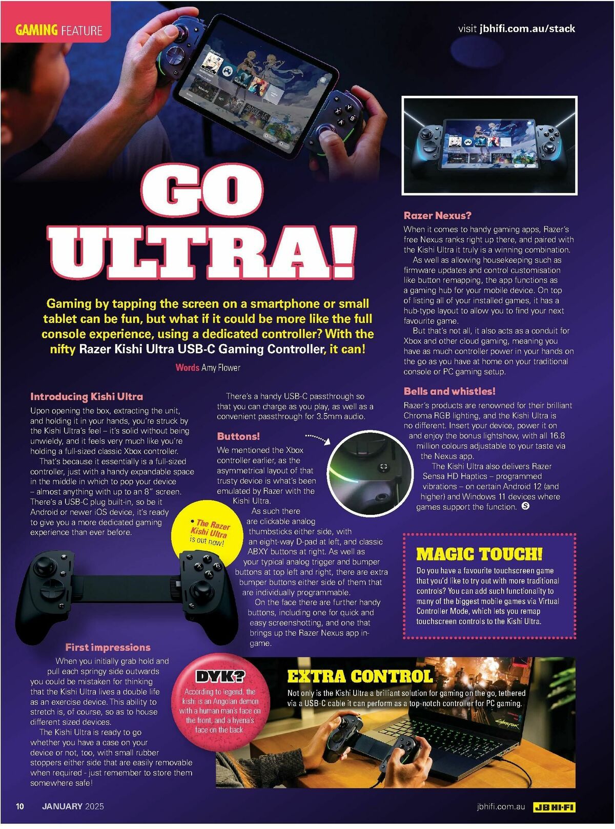 JB Hi-Fi Magazine January Catalogues from 1 January