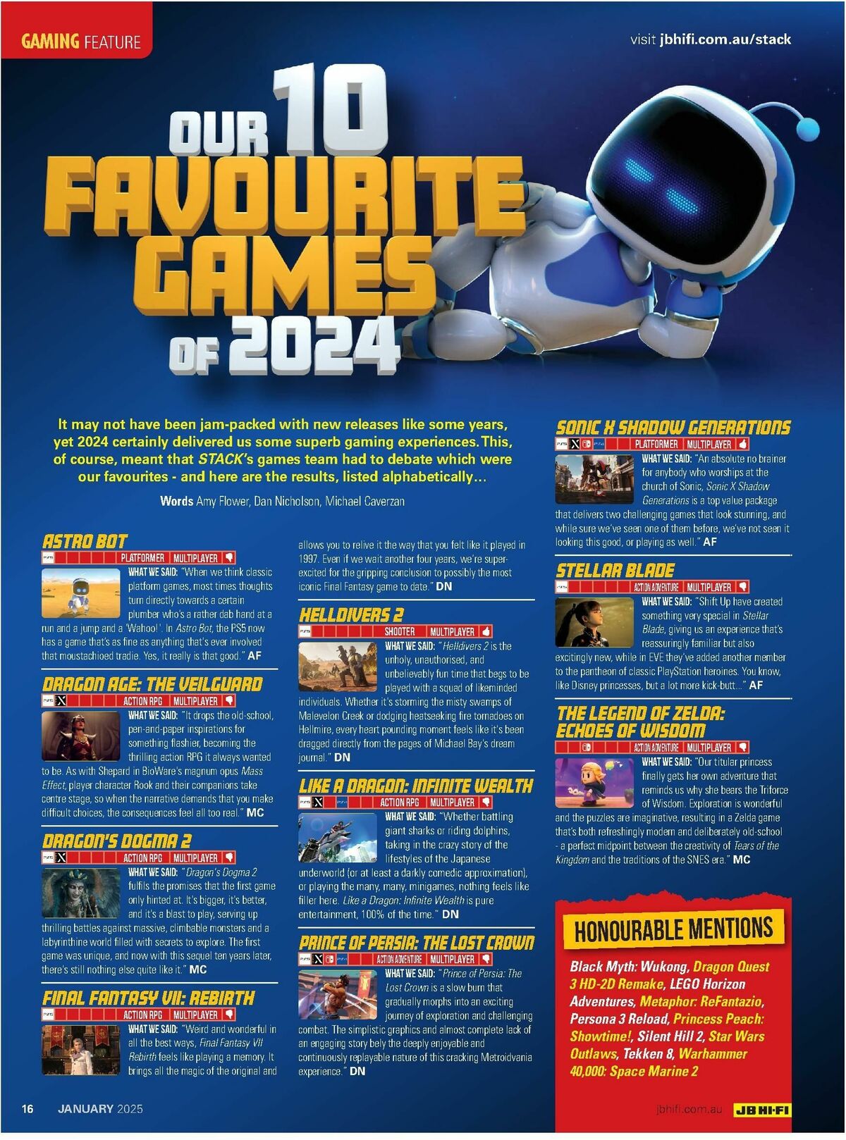 JB Hi-Fi Magazine January Catalogues from 1 January