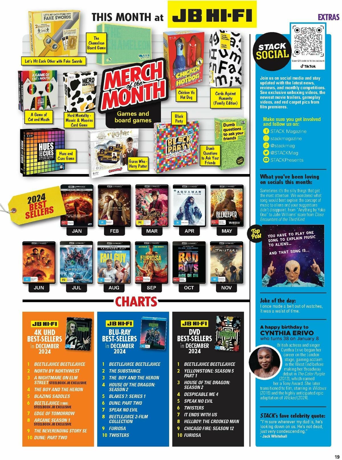 JB Hi-Fi Magazine January Catalogues from 1 January