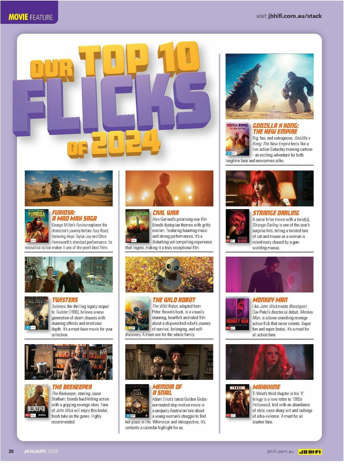 JB Hi-Fi Magazine January Catalogues from 1 January