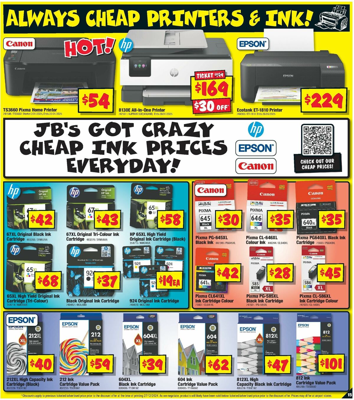 JB Hi-Fi School Time Sellout Catalogues from 9 January