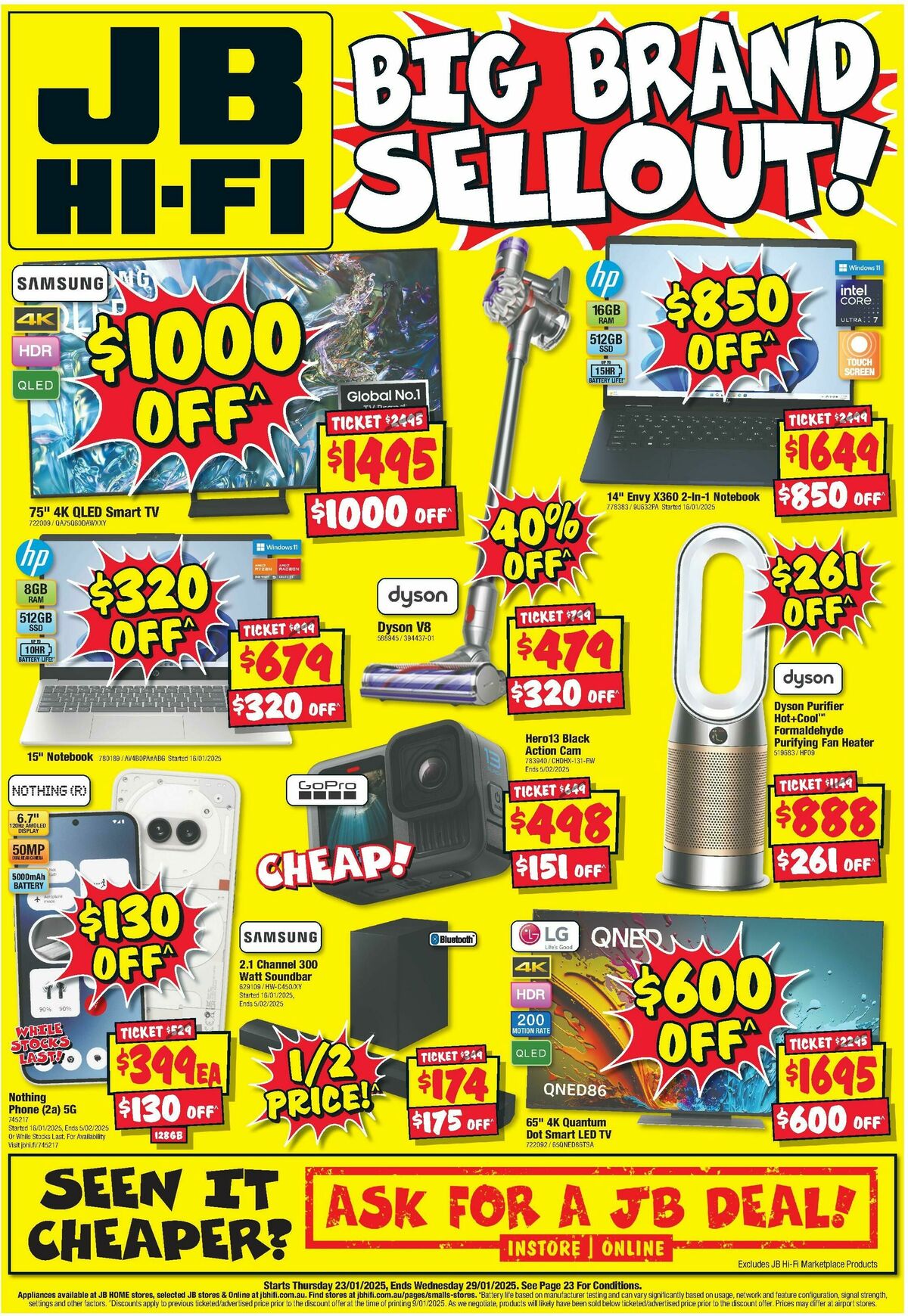 JB Hi-Fi Catalogues from 23 January
