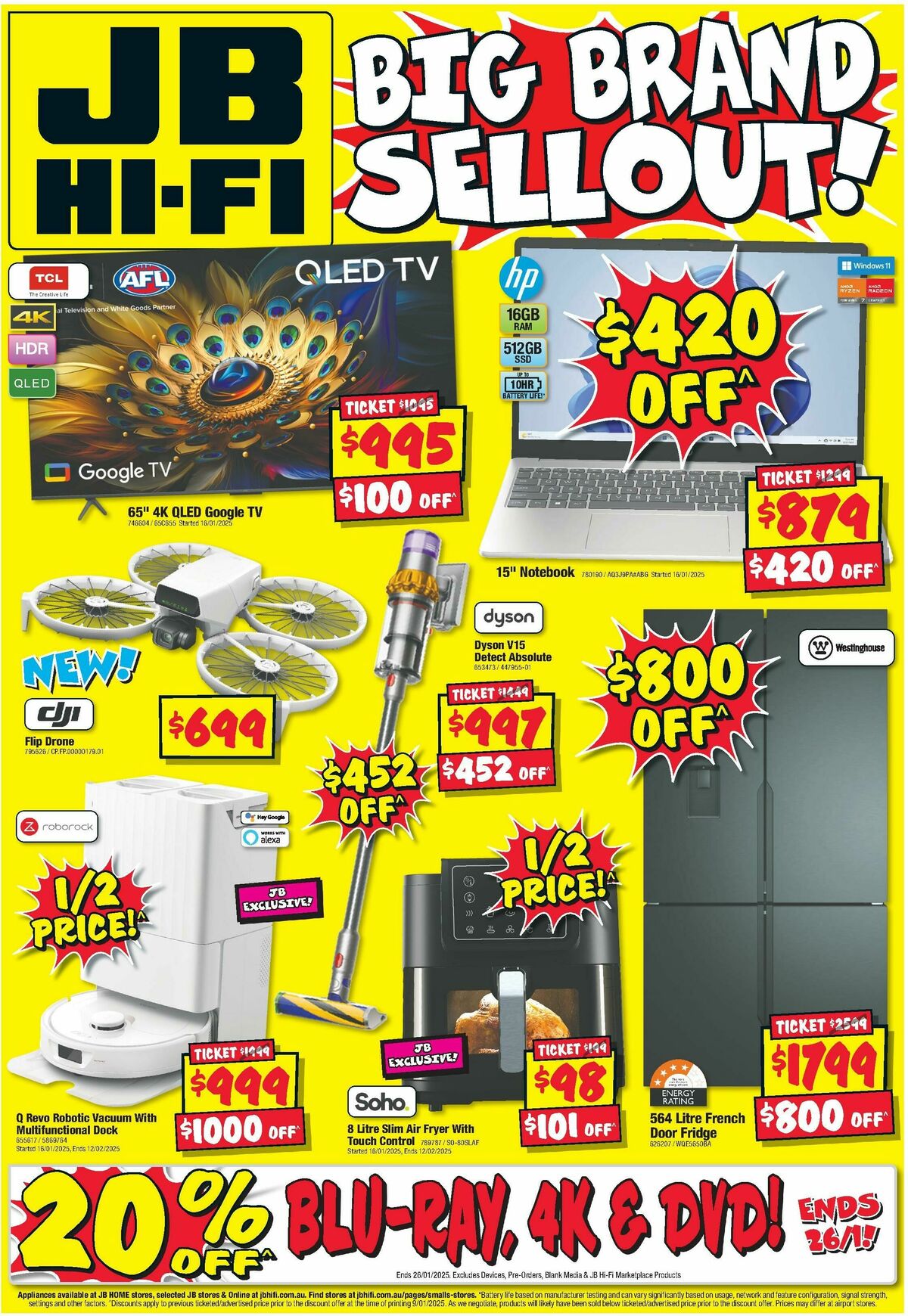 JB Hi-Fi Catalogues from 23 January
