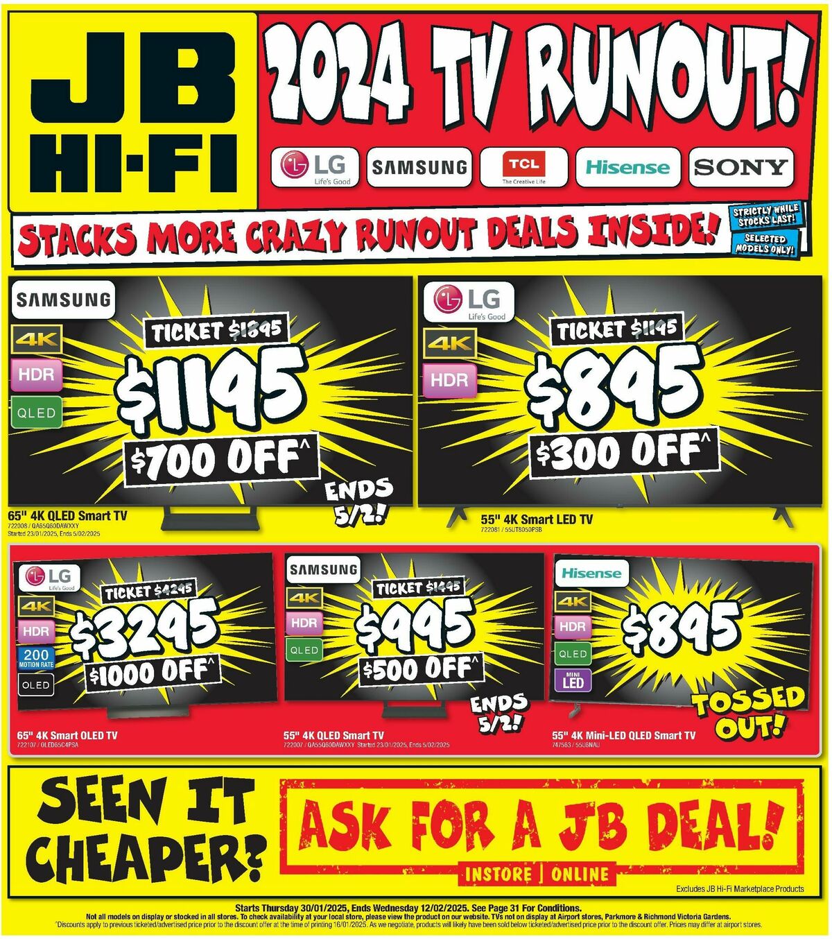 JB Hi-Fi Catalogues from 30 January