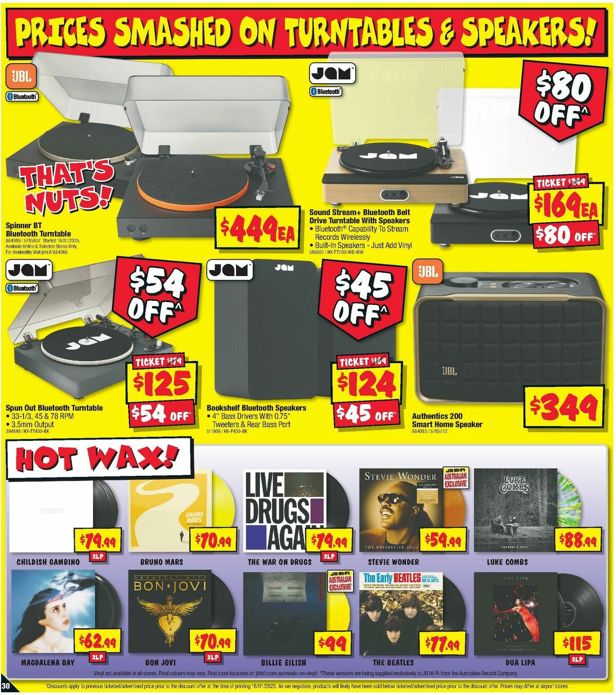 JB Hi-Fi Catalogues from 30 January
