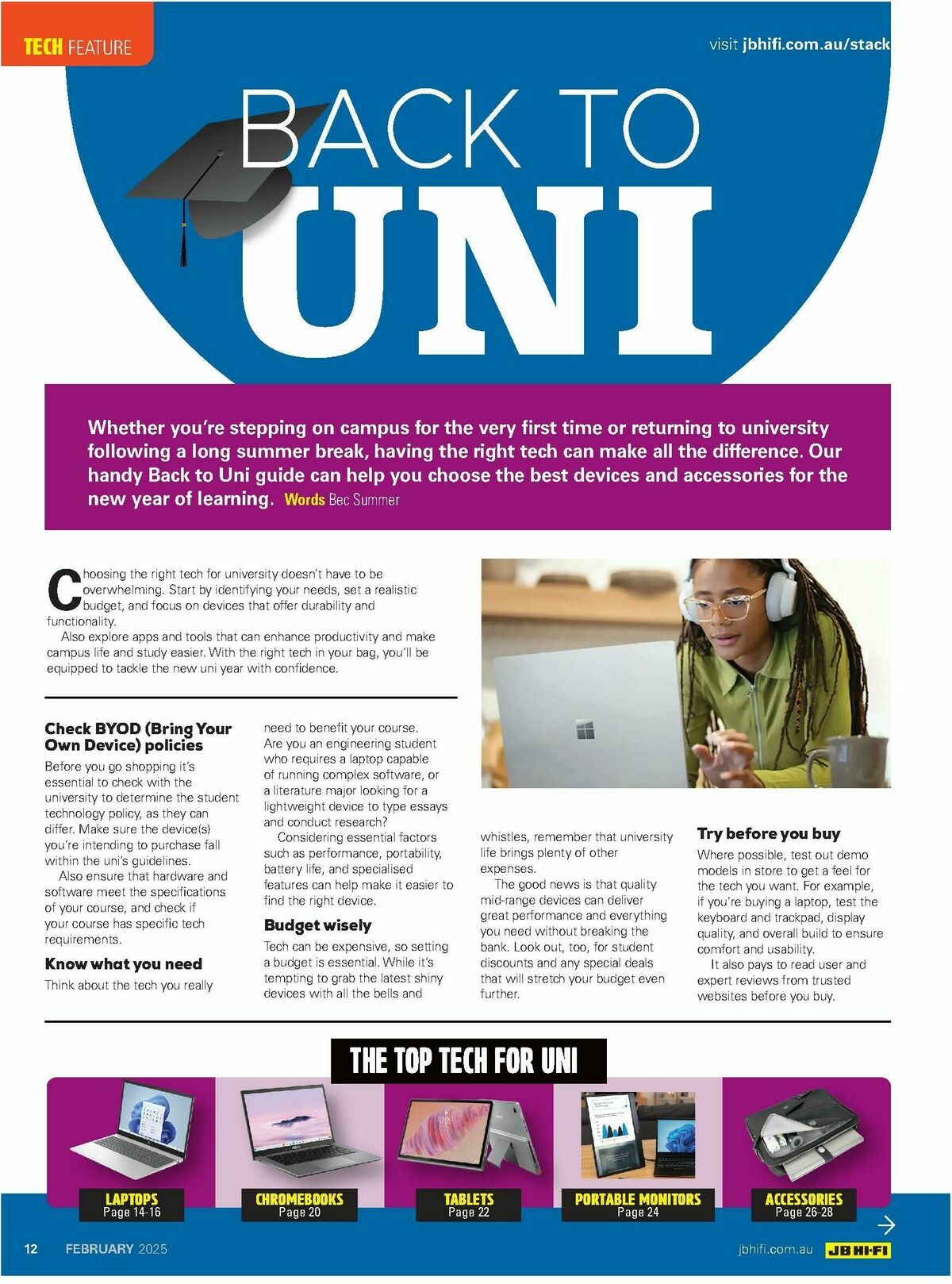 JB Hi-Fi Magazine February Catalogues from 1 February