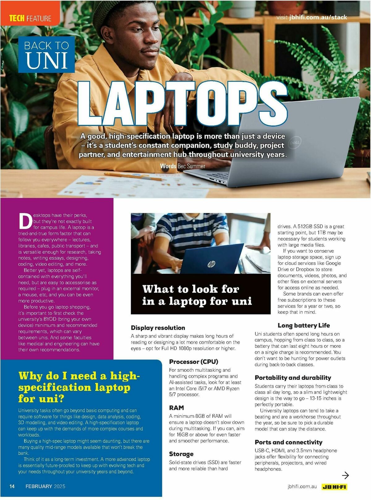 JB Hi-Fi Magazine February Catalogues from 1 February