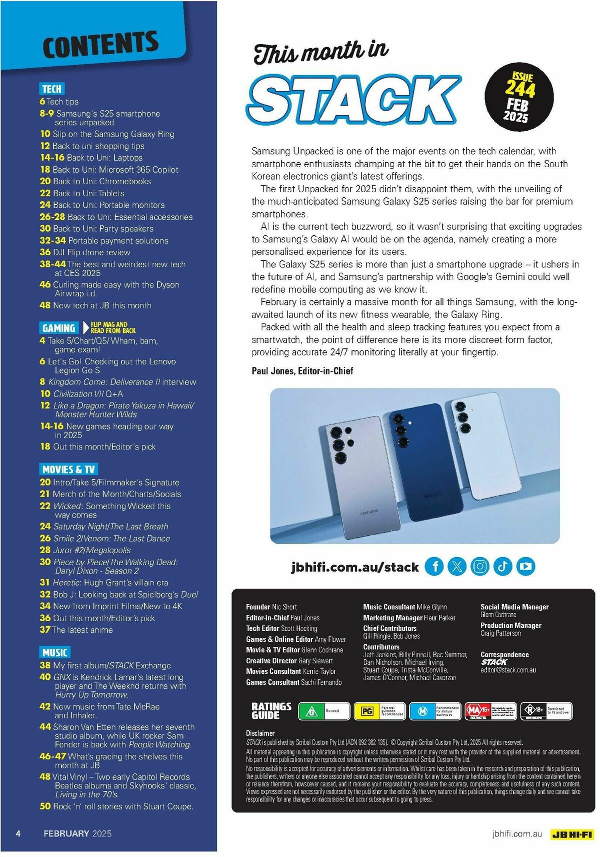 JB Hi-Fi Magazine February Catalogues from 1 February