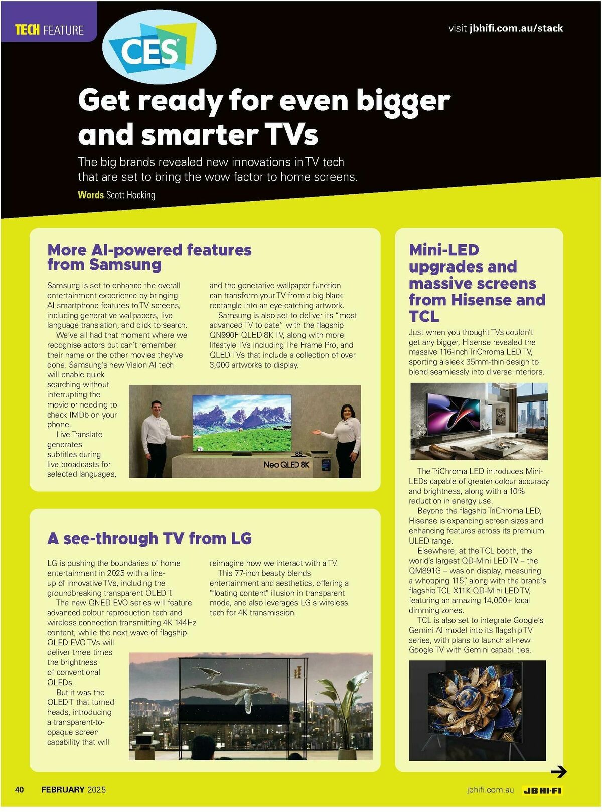 JB Hi-Fi Magazine February Catalogues from 1 February