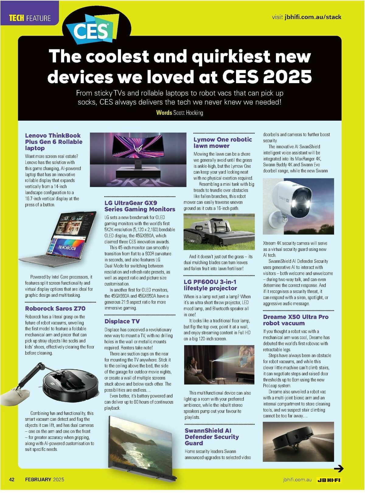 JB Hi-Fi Magazine February Catalogues from 1 February