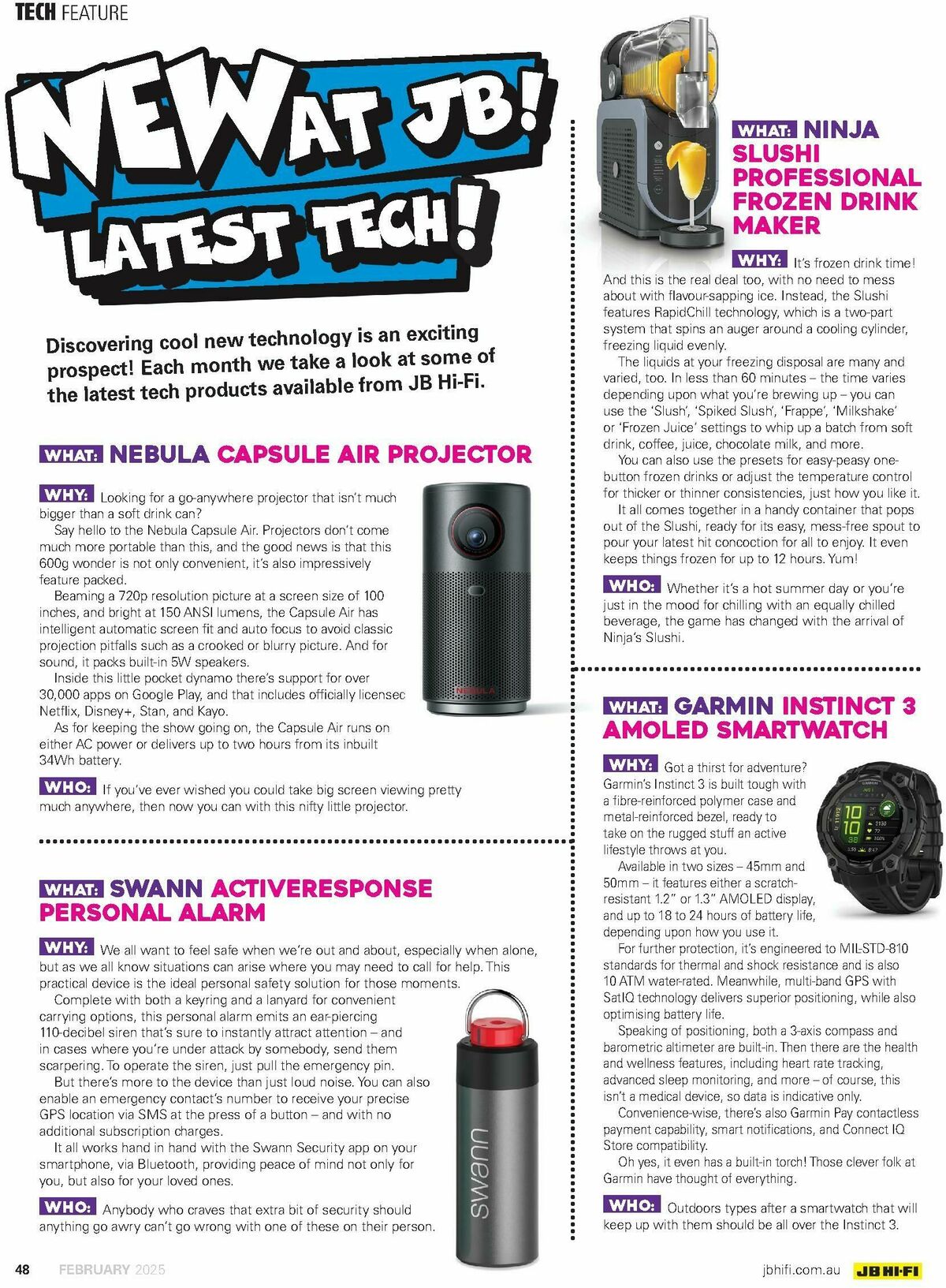 JB Hi-Fi Magazine February Catalogues from 1 February