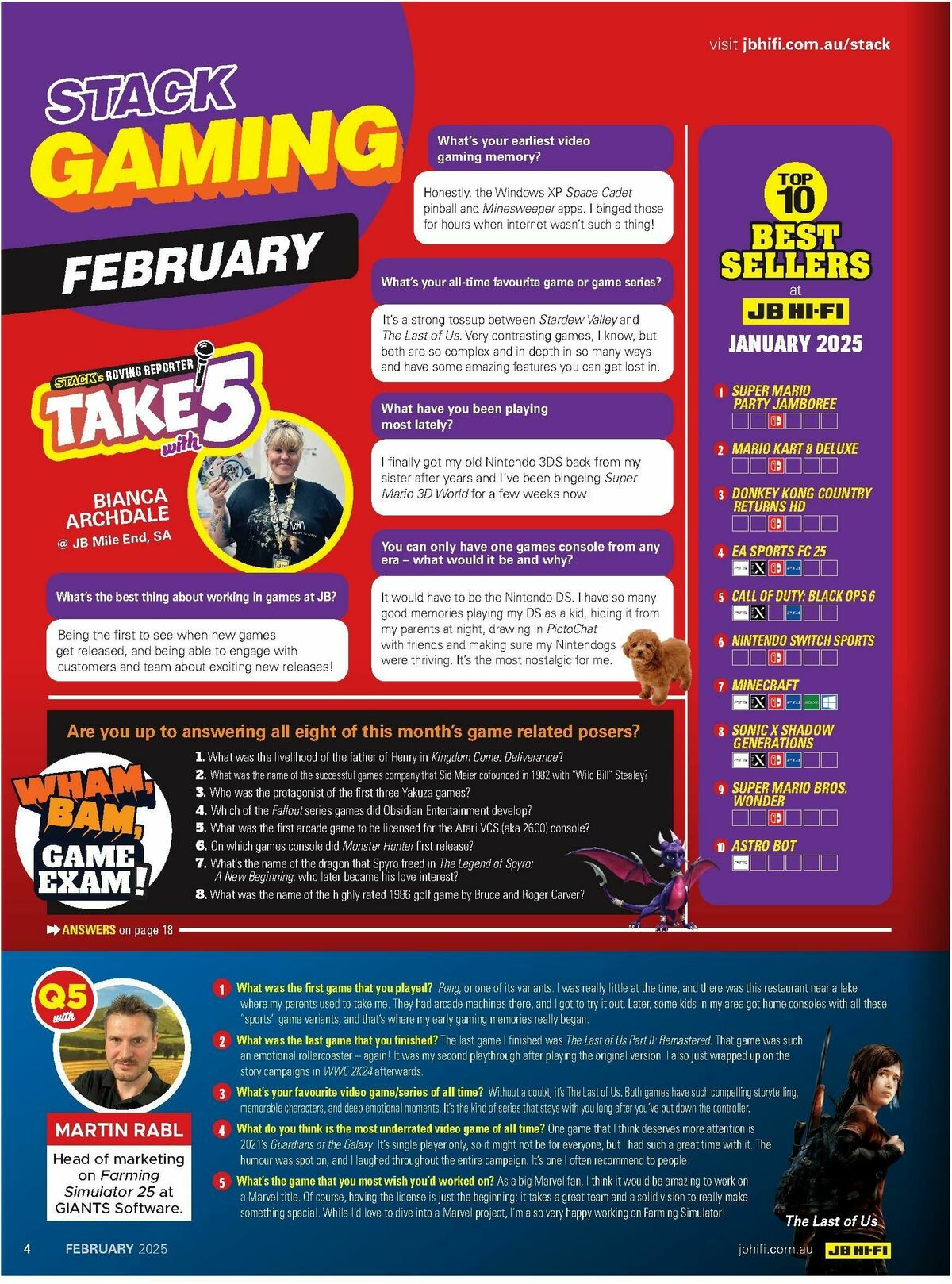JB Hi-Fi Magazine February Catalogues from 1 February