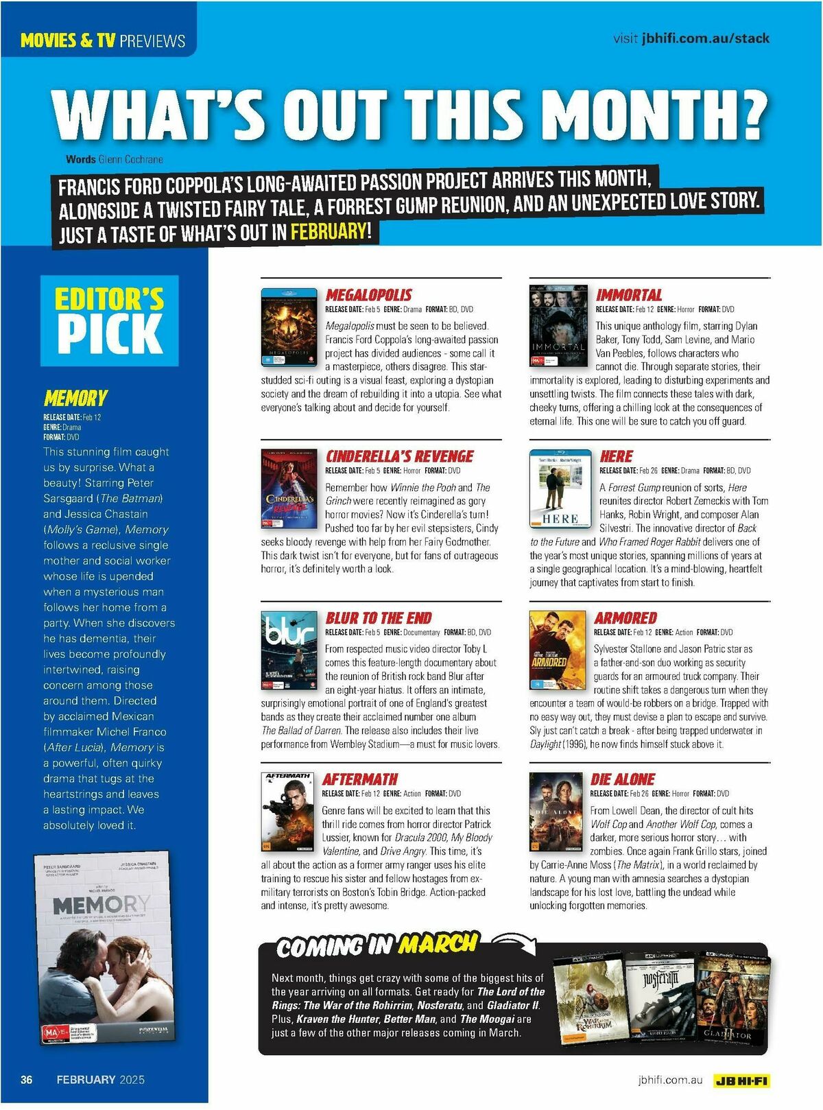 JB Hi-Fi Magazine February Catalogues from 1 February