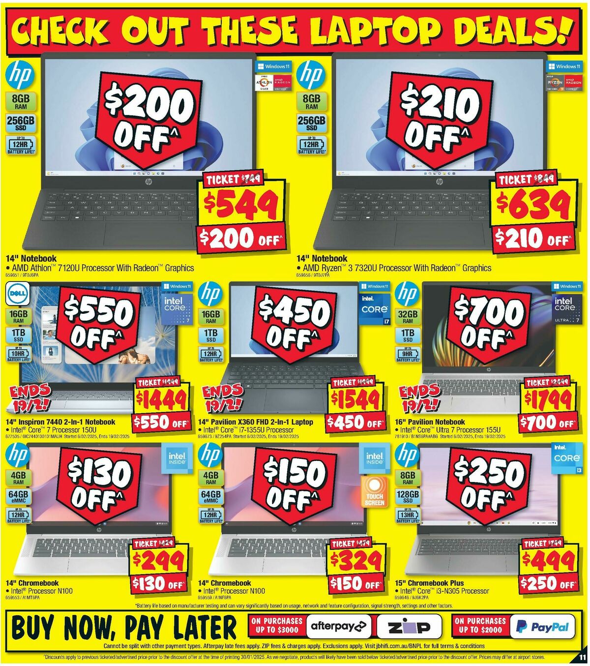 JB Hi-Fi Catalogues from 13 February