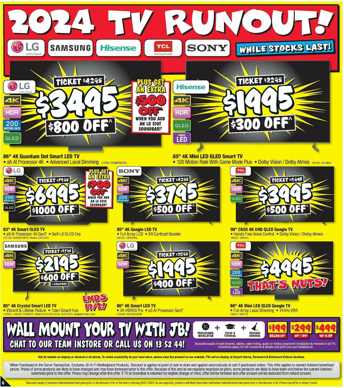 JB Hi-Fi Catalogues from 13 February