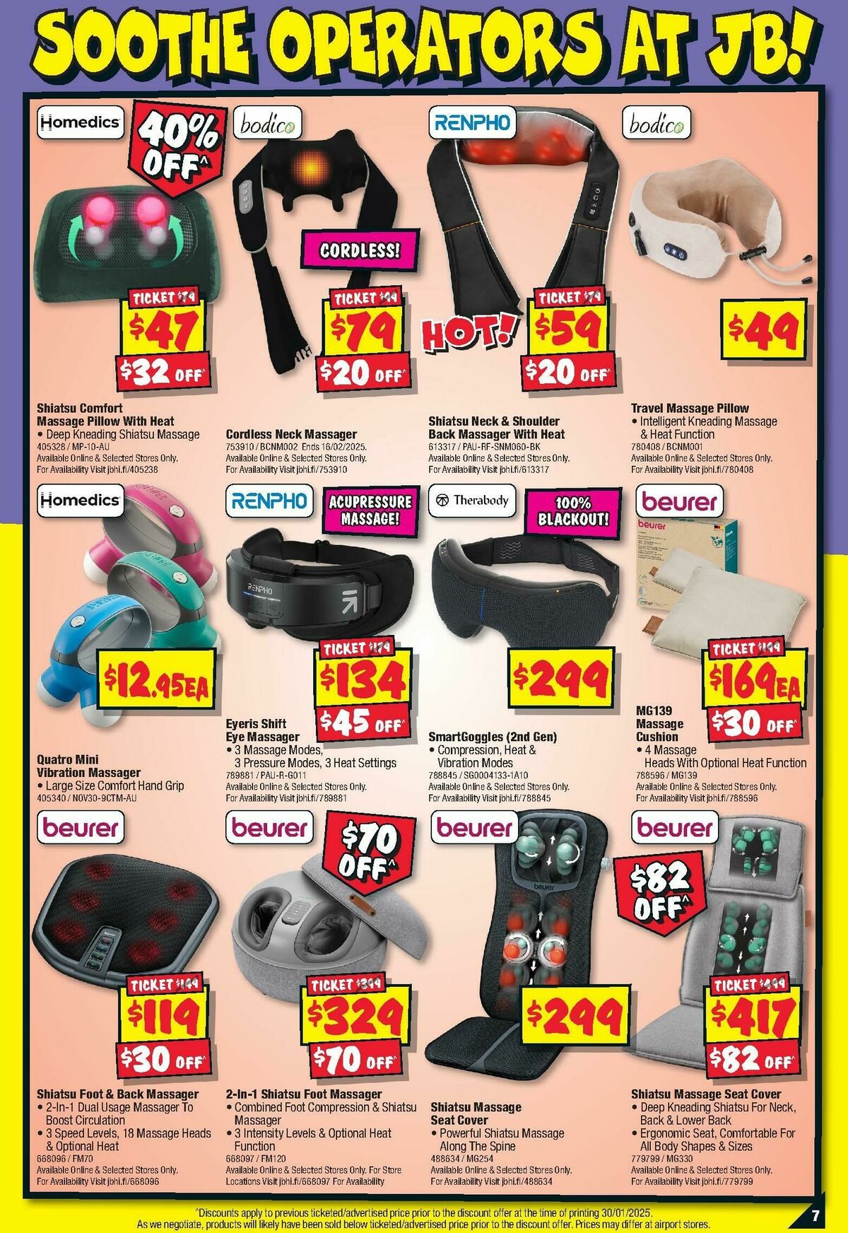 JB Hi-Fi Health & Wellness Catalogues from 13 February