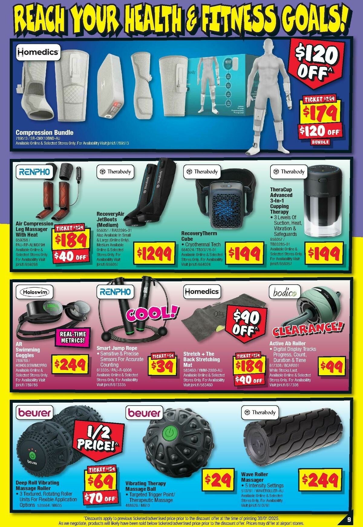 JB Hi-Fi Health & Wellness Catalogues from 13 February