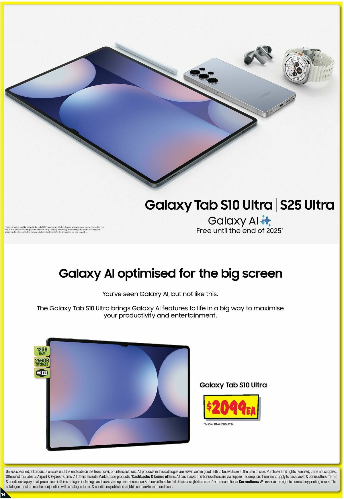 JB Hi-Fi Samsung Galaxy s25 Launch Catalogues from 14 February