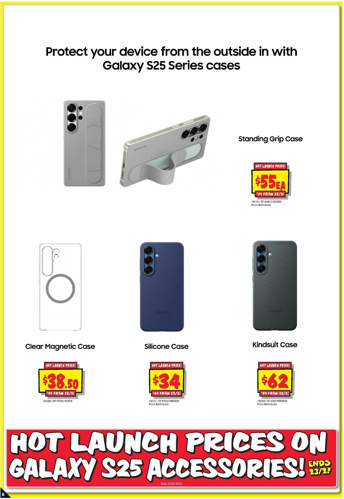 JB Hi-Fi Samsung Galaxy s25 Launch Catalogues from 14 February