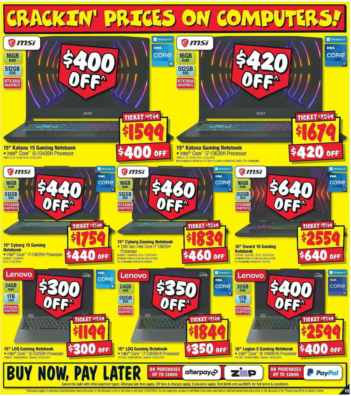 JB Hi-Fi Catalogues from 27 February