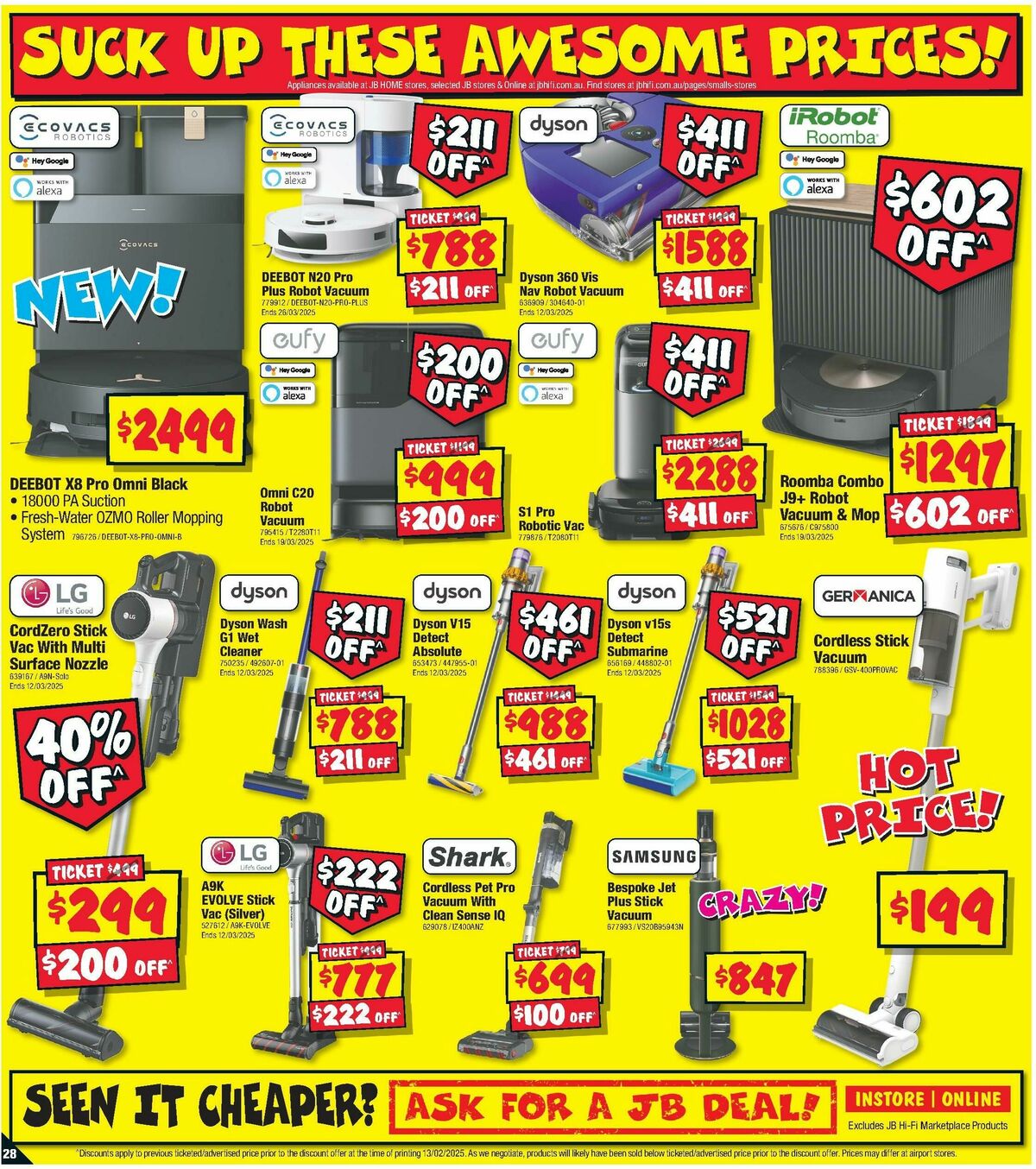 JB Hi-Fi Catalogues from 27 February