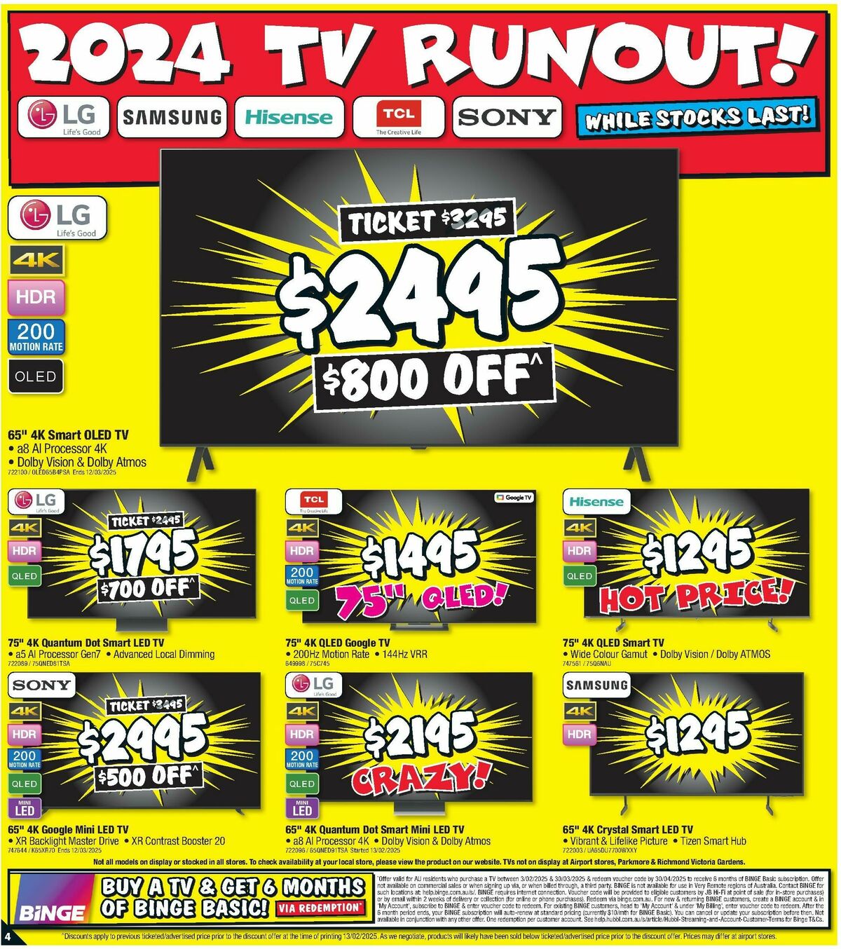 JB Hi-Fi Catalogues from 27 February