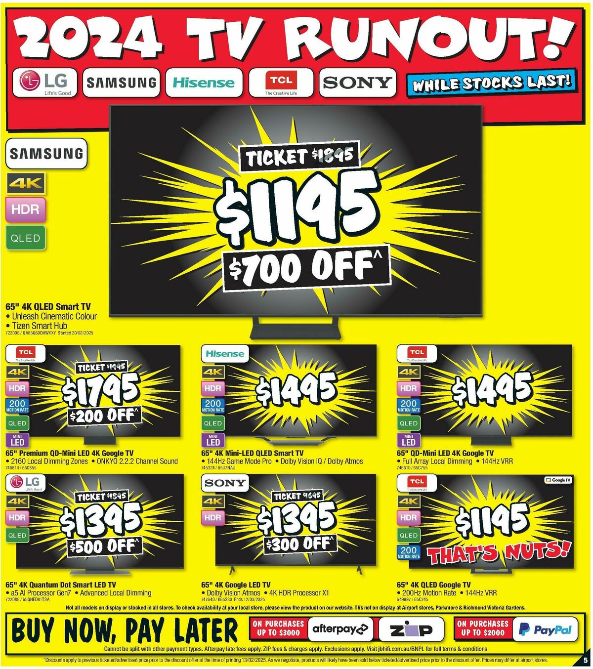 JB Hi-Fi Catalogues from 27 February