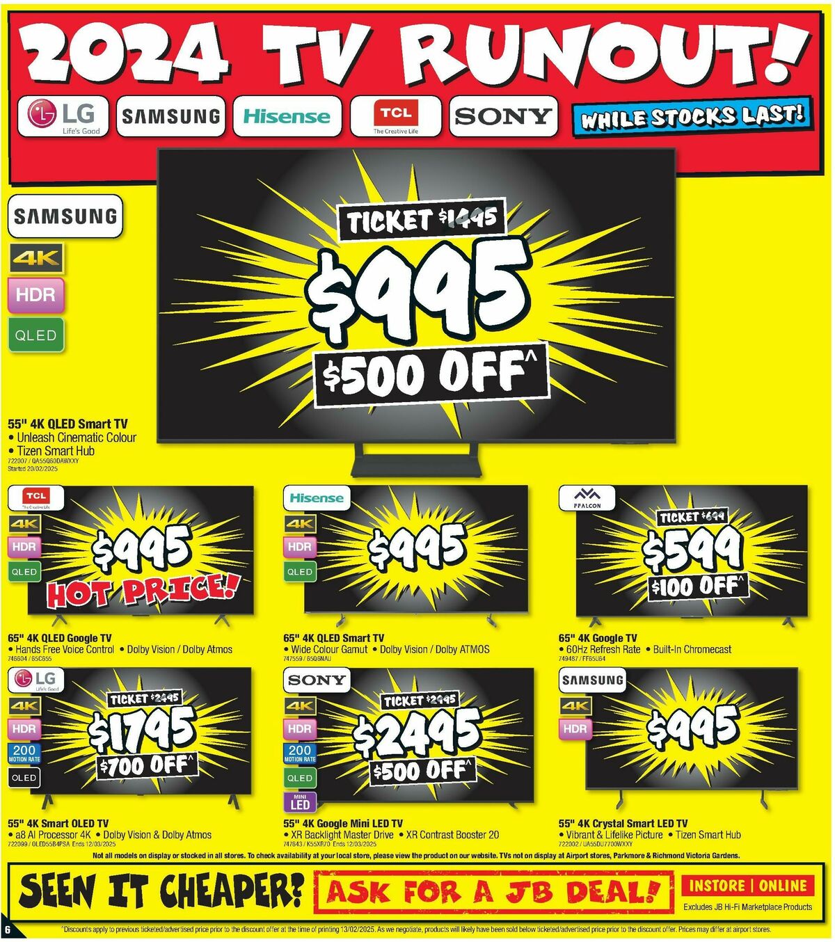 JB Hi-Fi Catalogues from 27 February