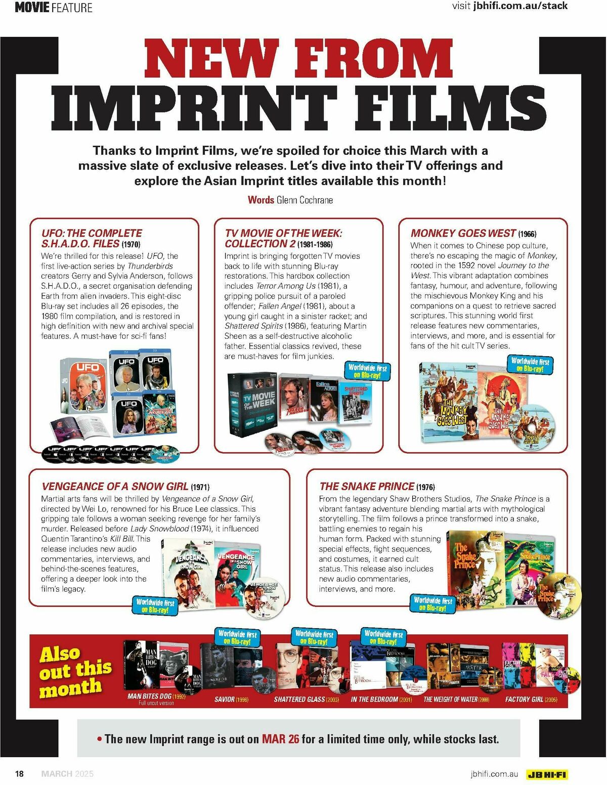 JB Hi-Fi Magazine March Catalogues from 1 March