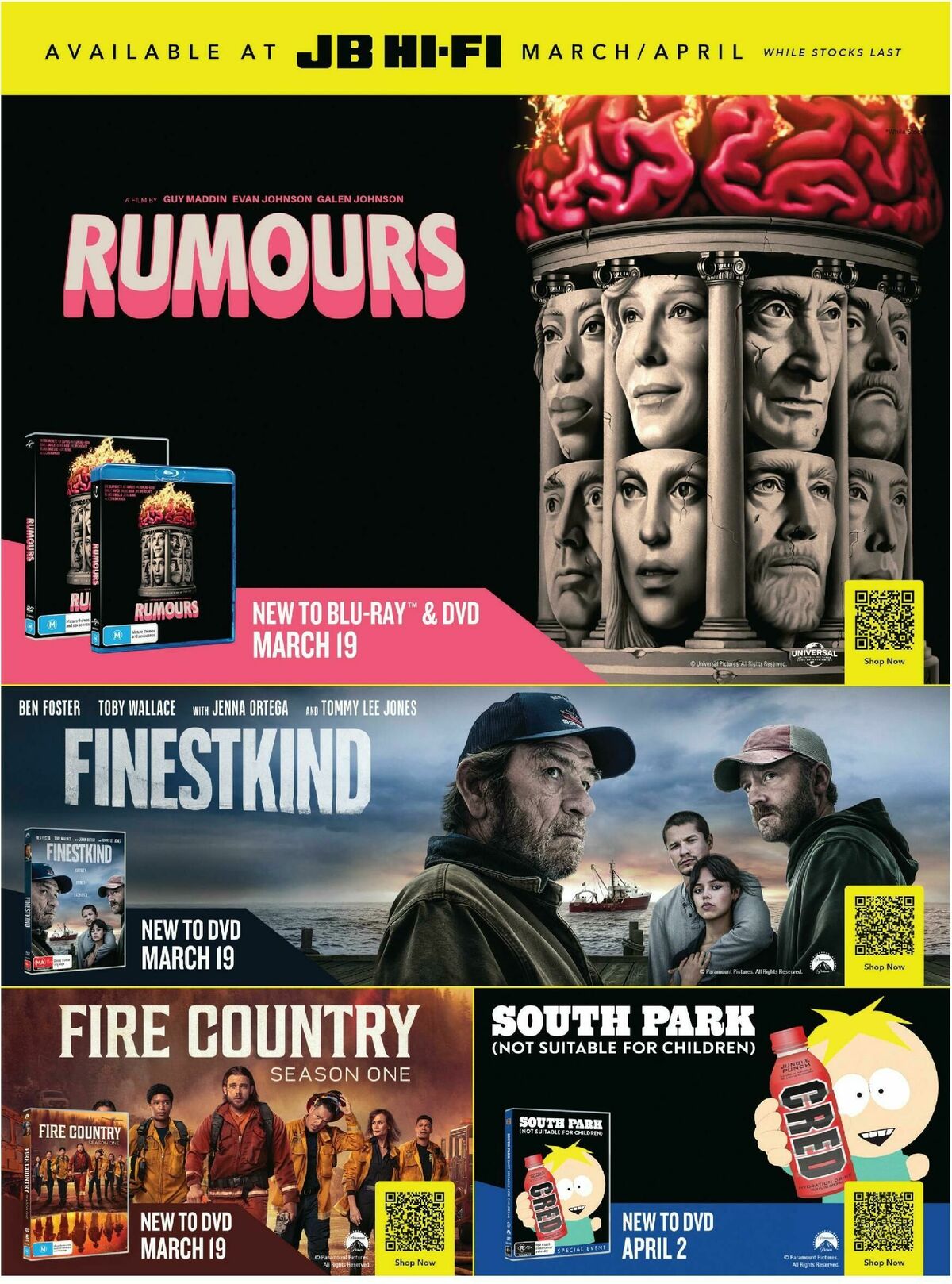 JB Hi-Fi Magazine March Catalogues from 1 March