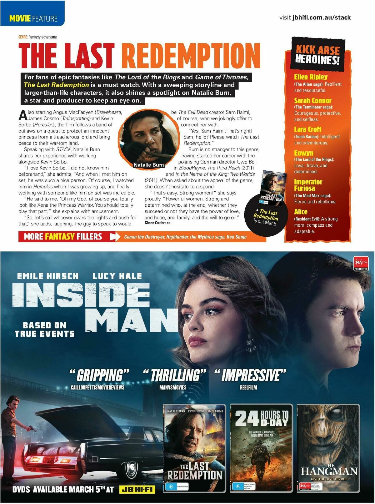 JB Hi-Fi Magazine March Catalogues from 1 March