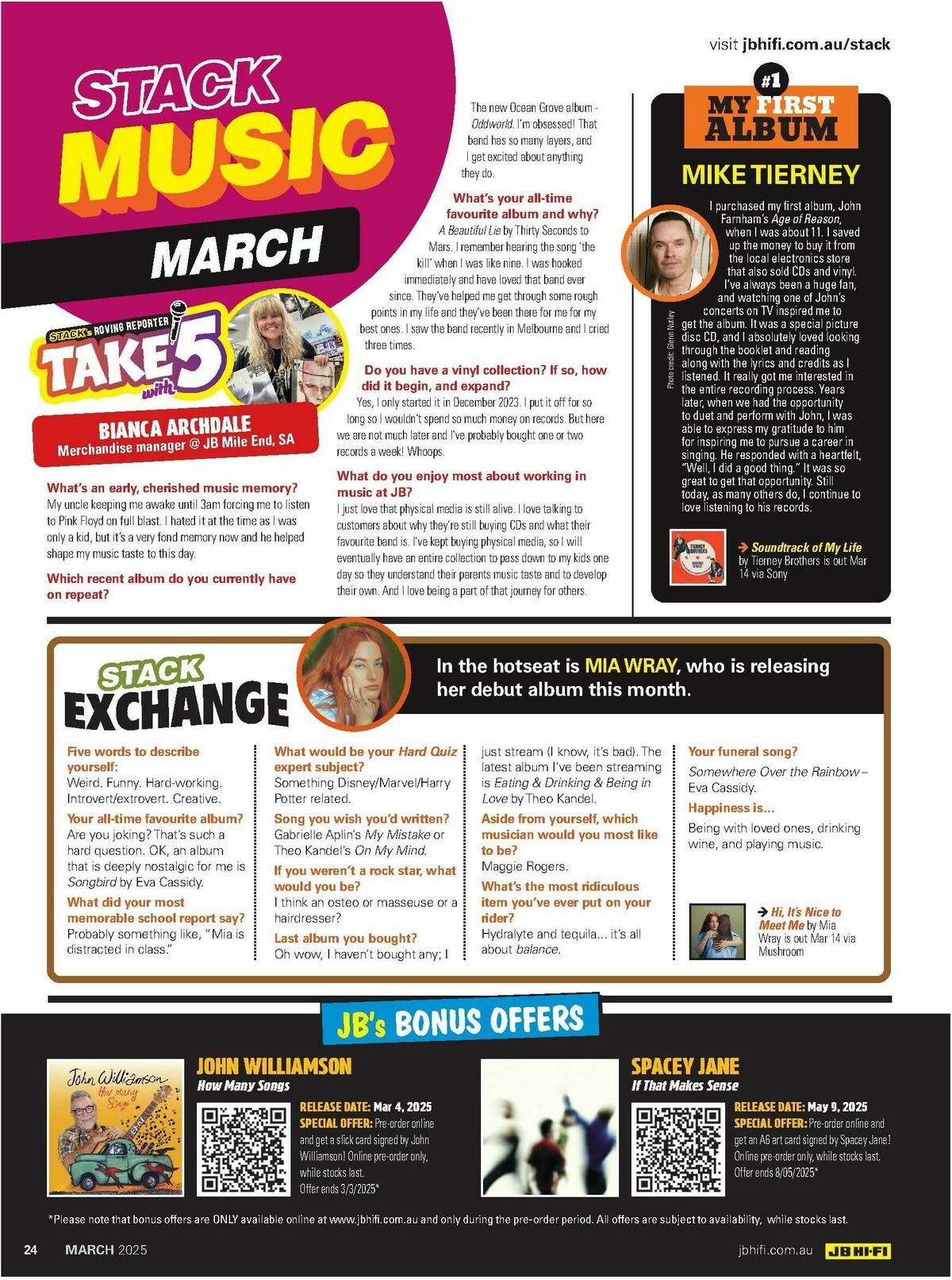 JB Hi-Fi Magazine March Catalogues from 1 March