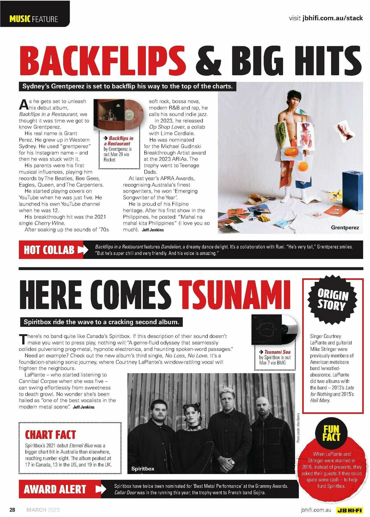 JB Hi-Fi Magazine March Catalogues from 1 March