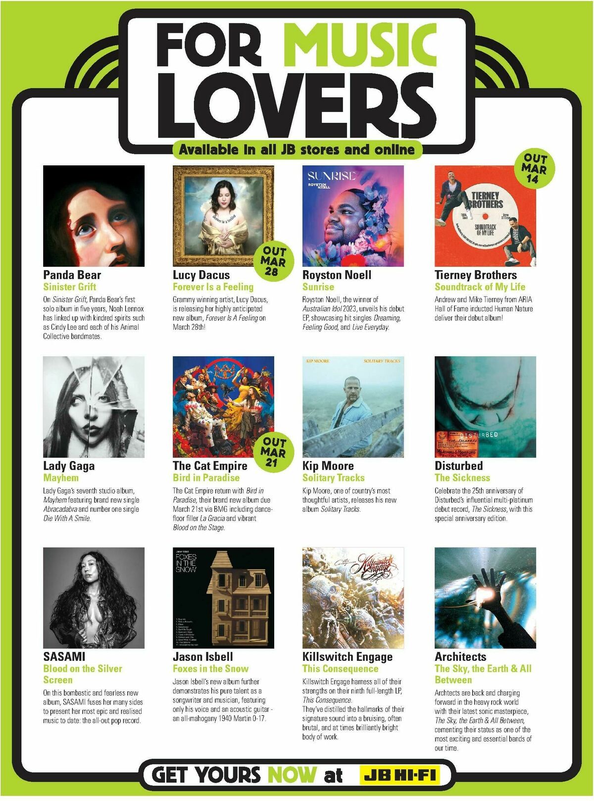 JB Hi-Fi Magazine March Catalogues from 1 March