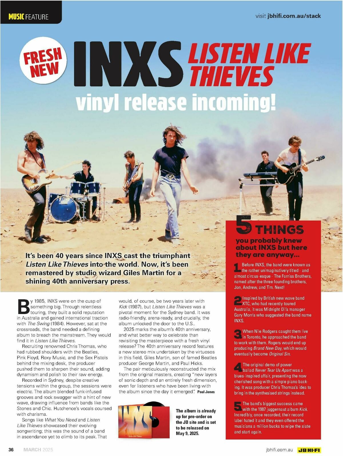 JB Hi-Fi Magazine March Catalogues from 1 March