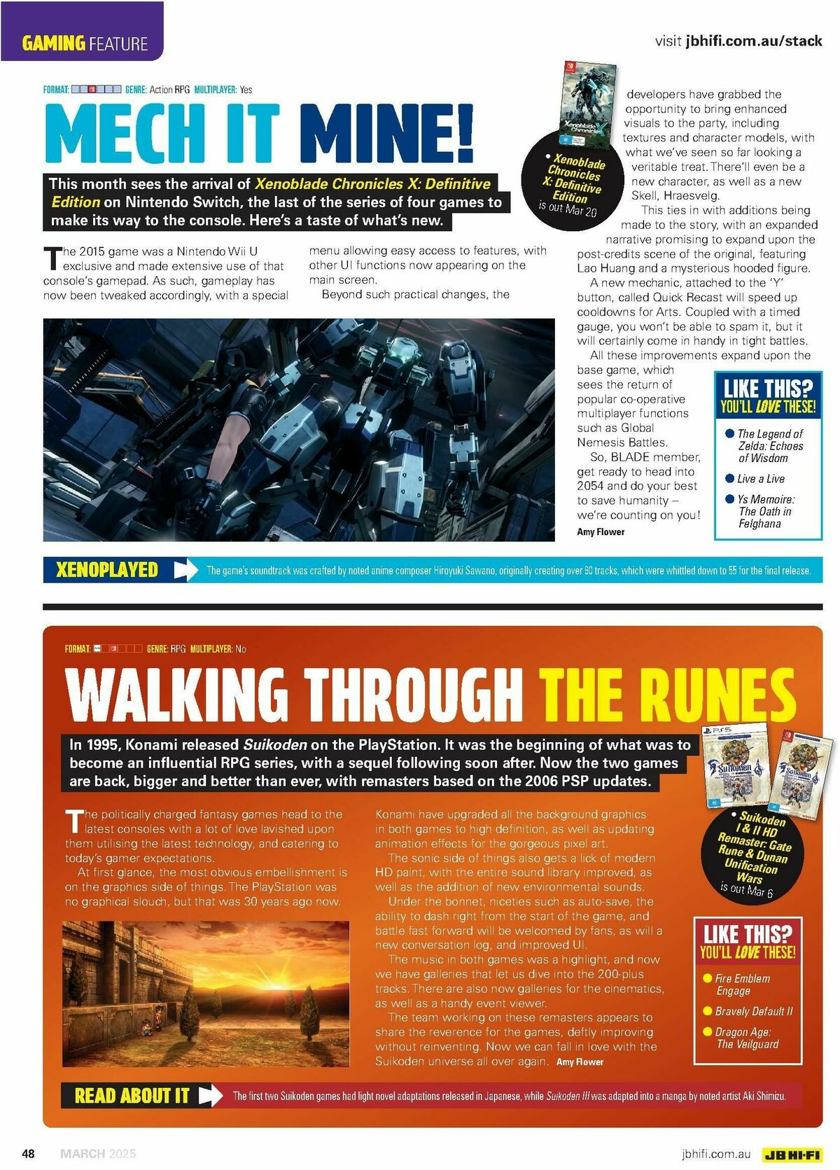 JB Hi-Fi Magazine March Catalogues from 1 March