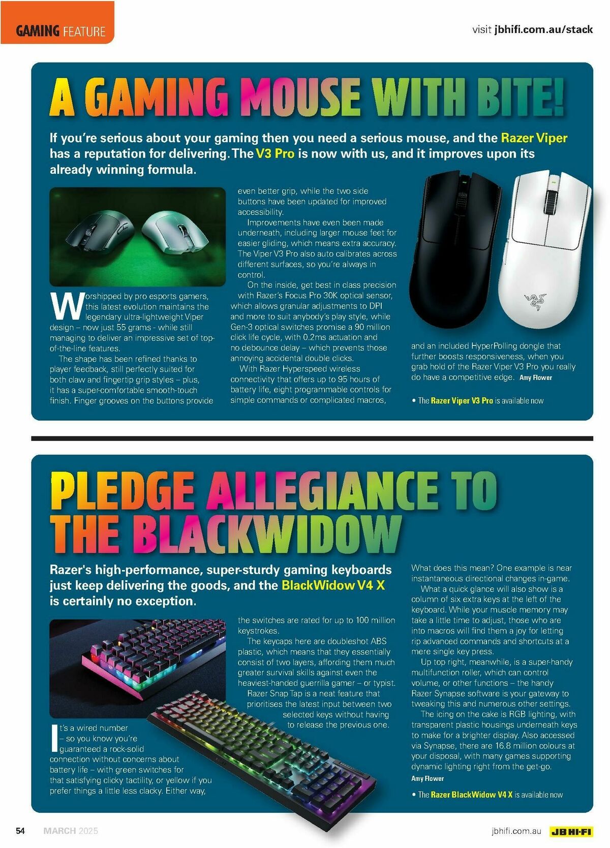 JB Hi-Fi Magazine March Catalogues from 1 March