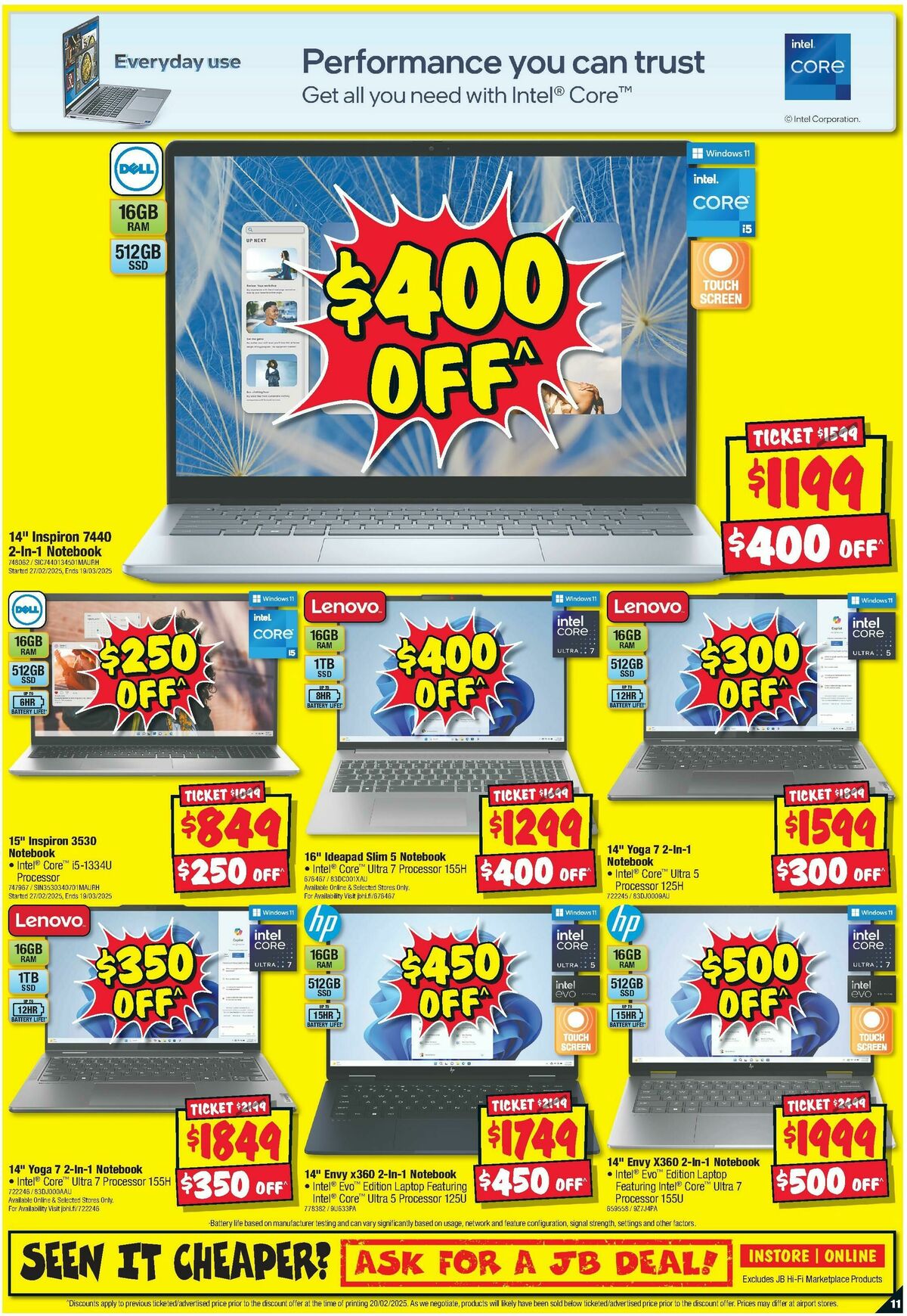JB Hi-Fi Catalogues from 6 March