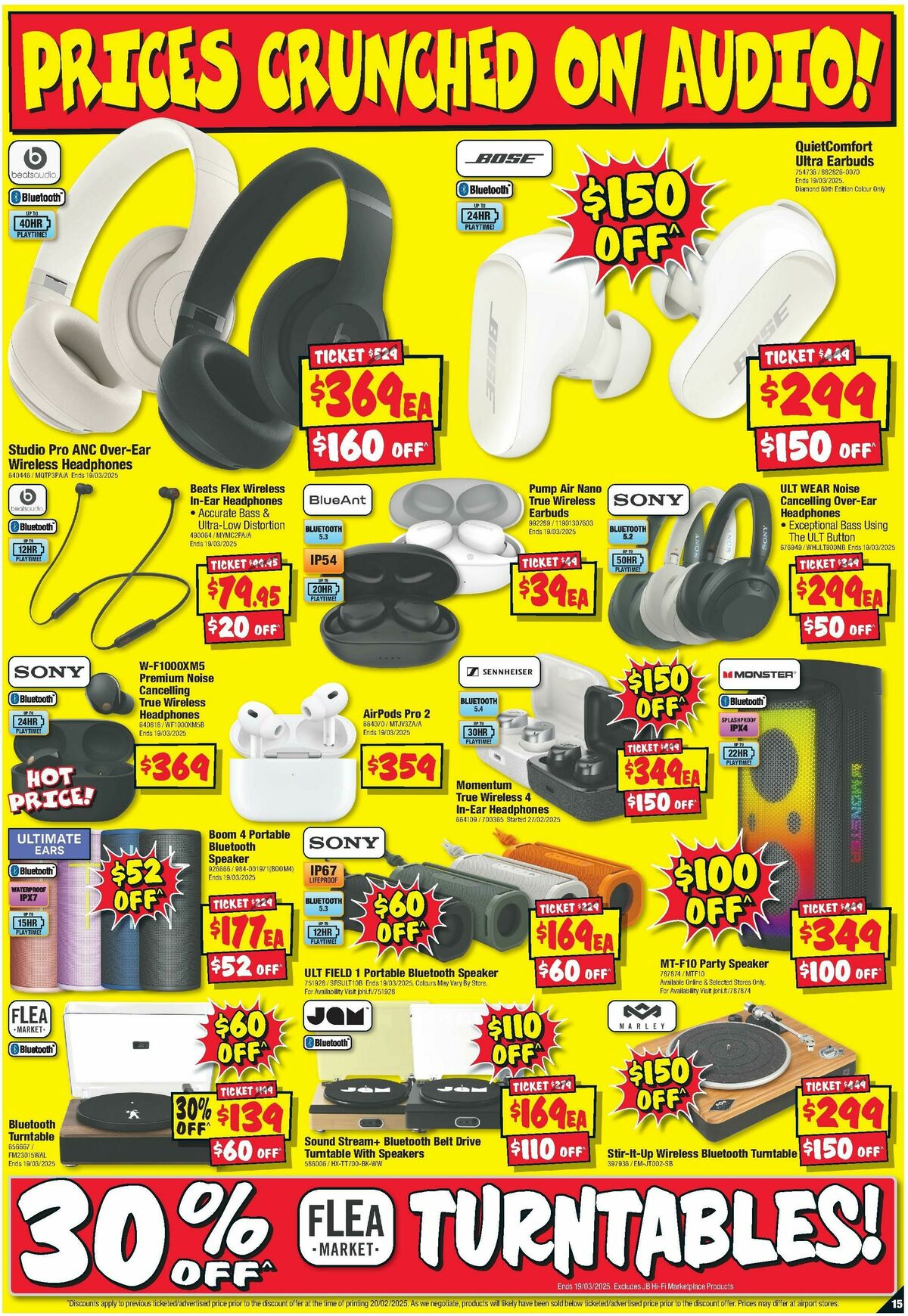 JB Hi-Fi Catalogues from 6 March