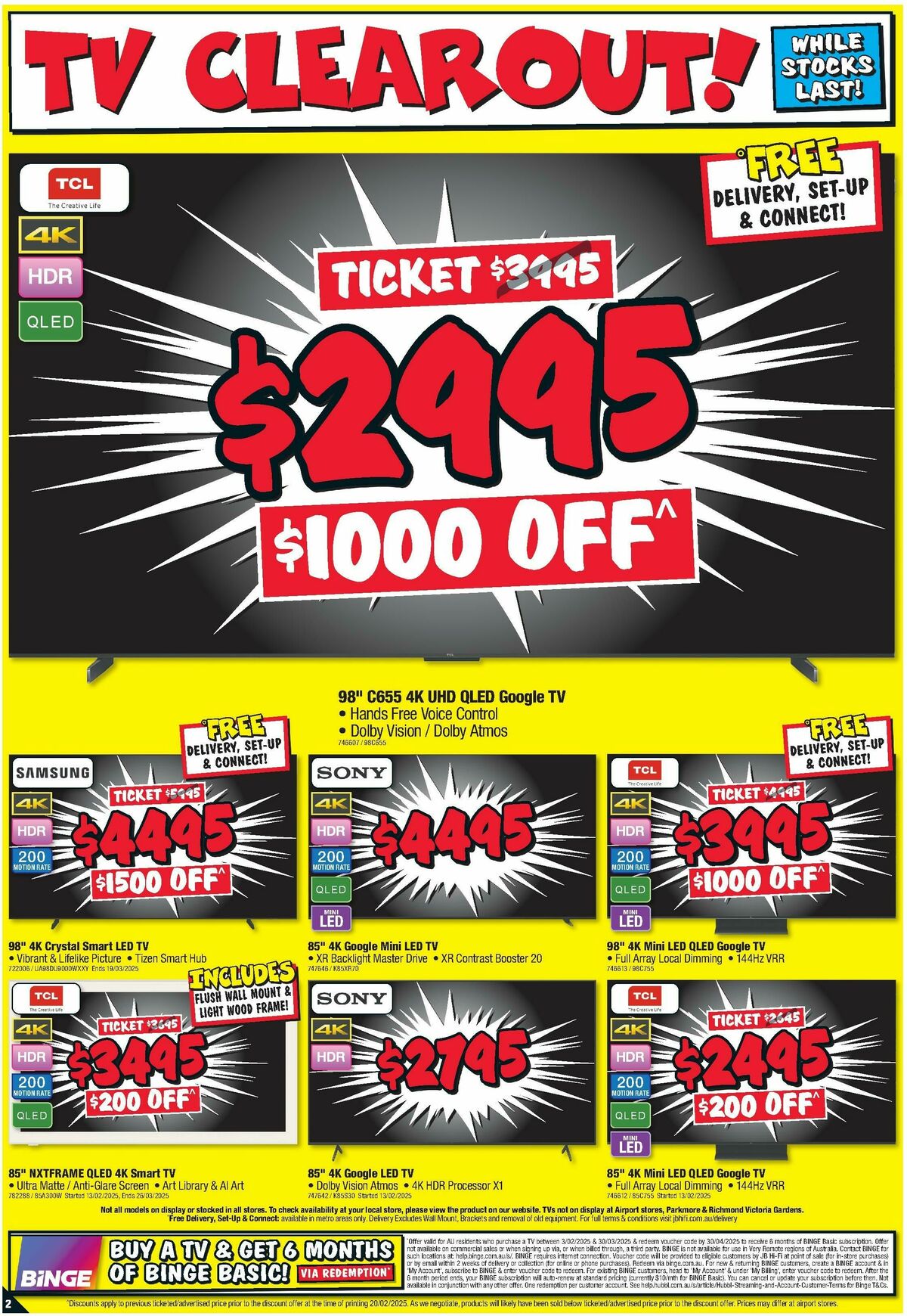 JB Hi-Fi Catalogues from 6 March