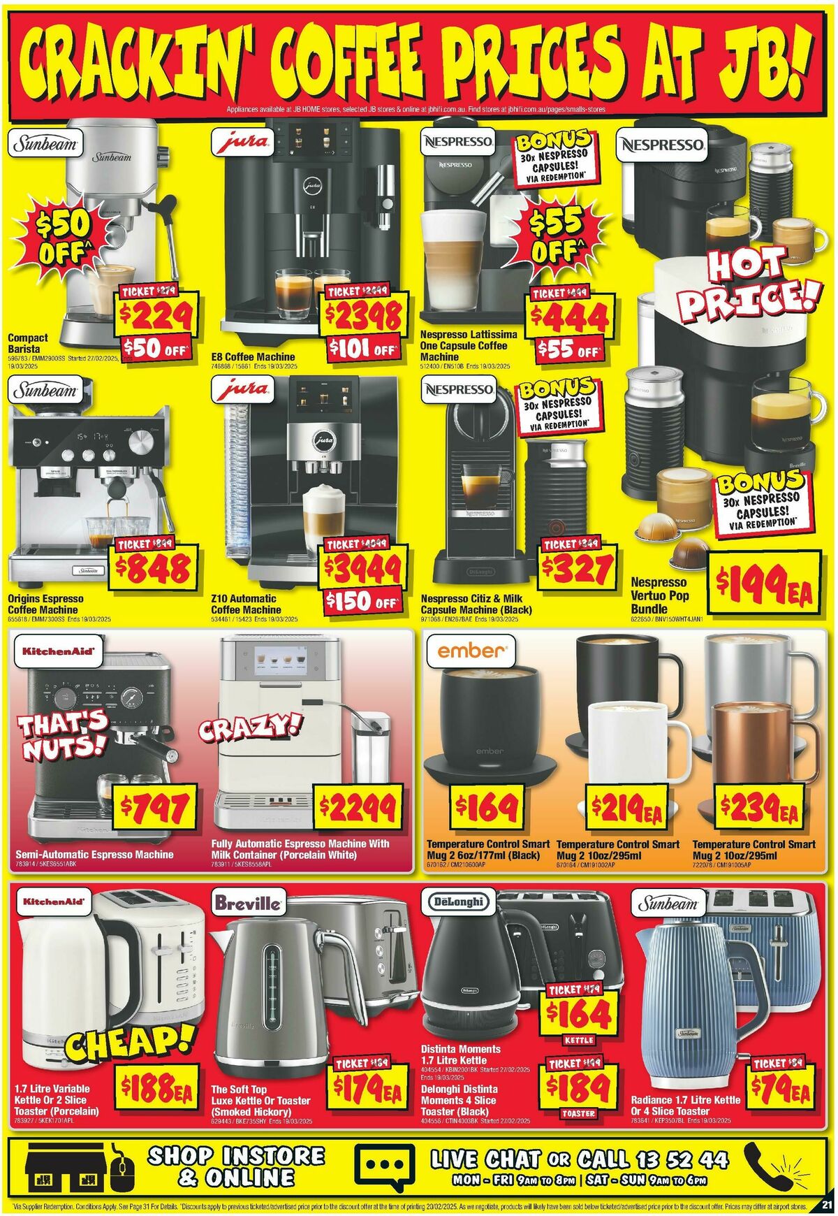 JB Hi-Fi Catalogues from 6 March