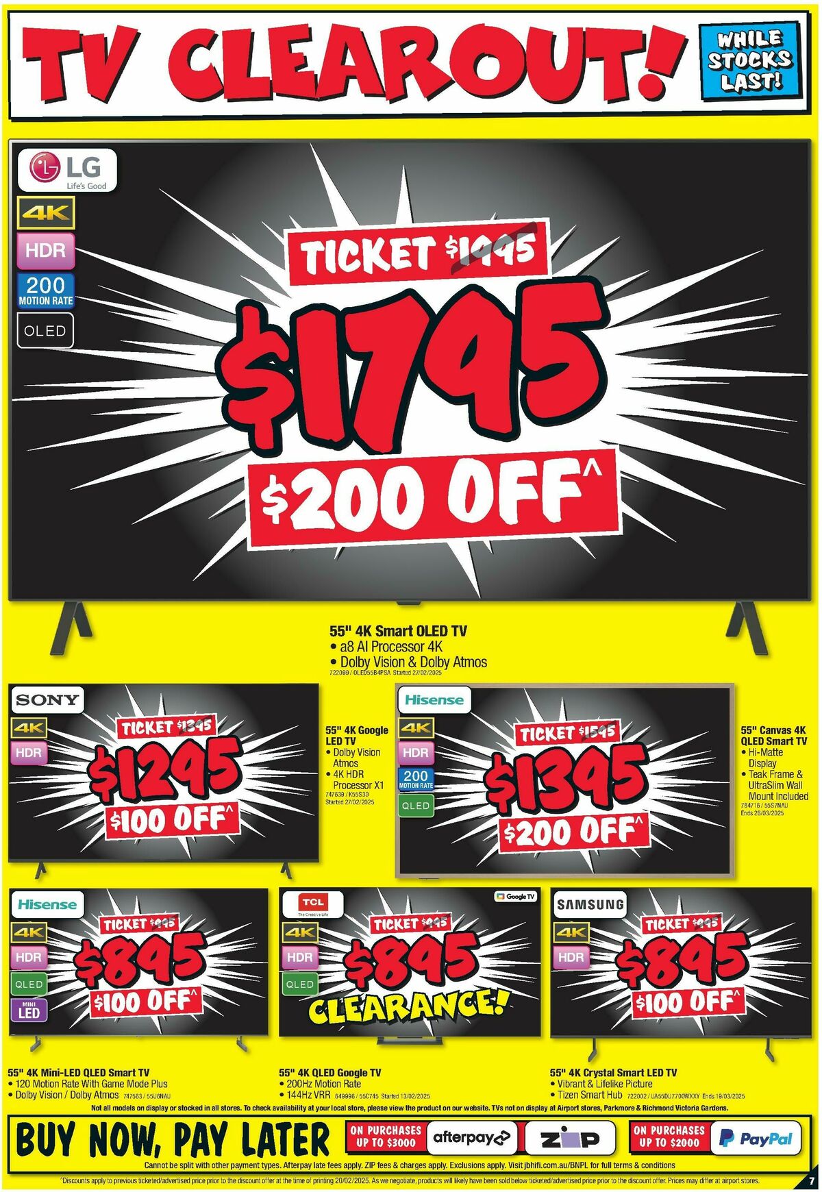JB Hi-Fi Catalogues from 6 March