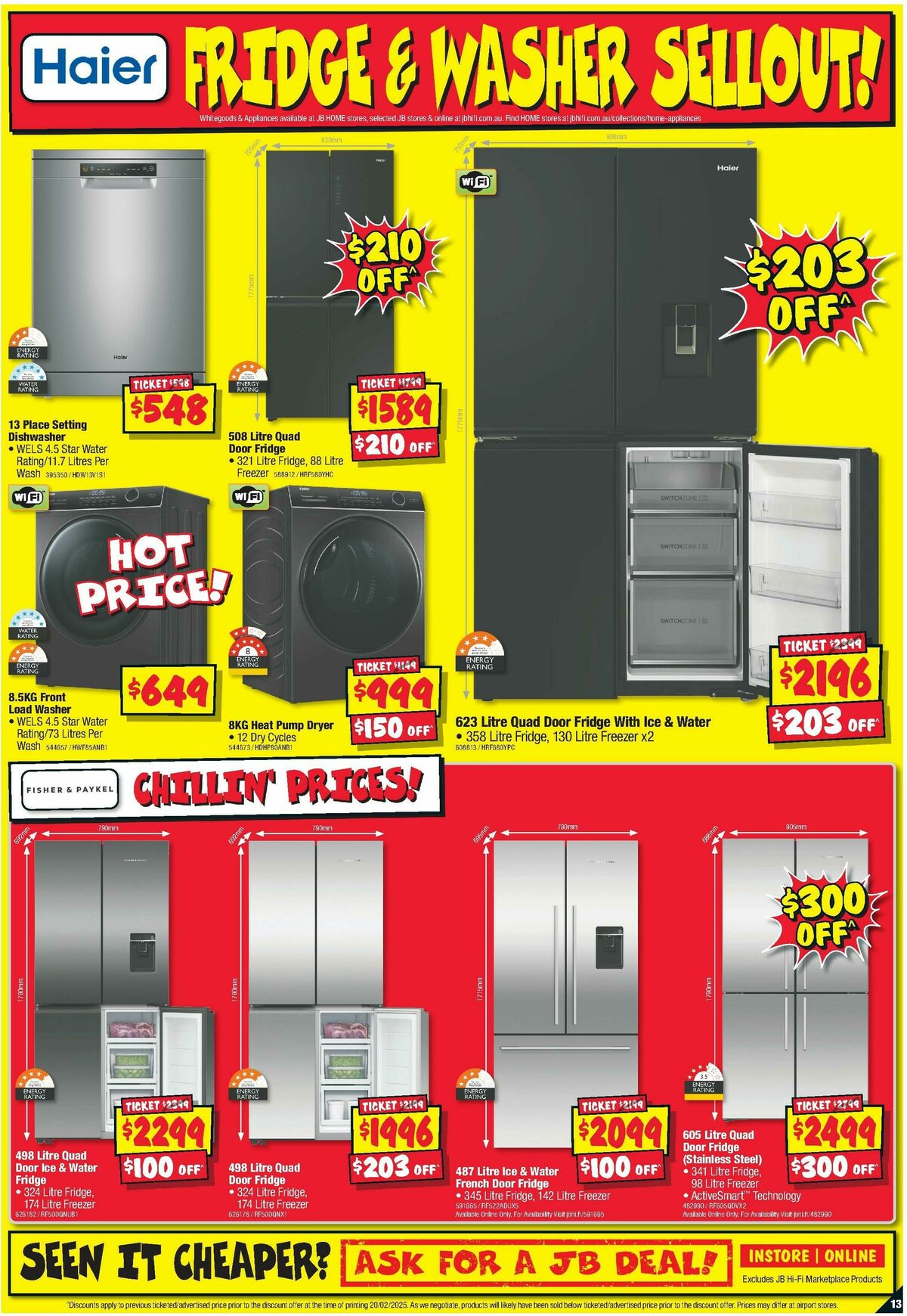JB Hi-Fi Home Appliance Sellout Catalogues from 6 March