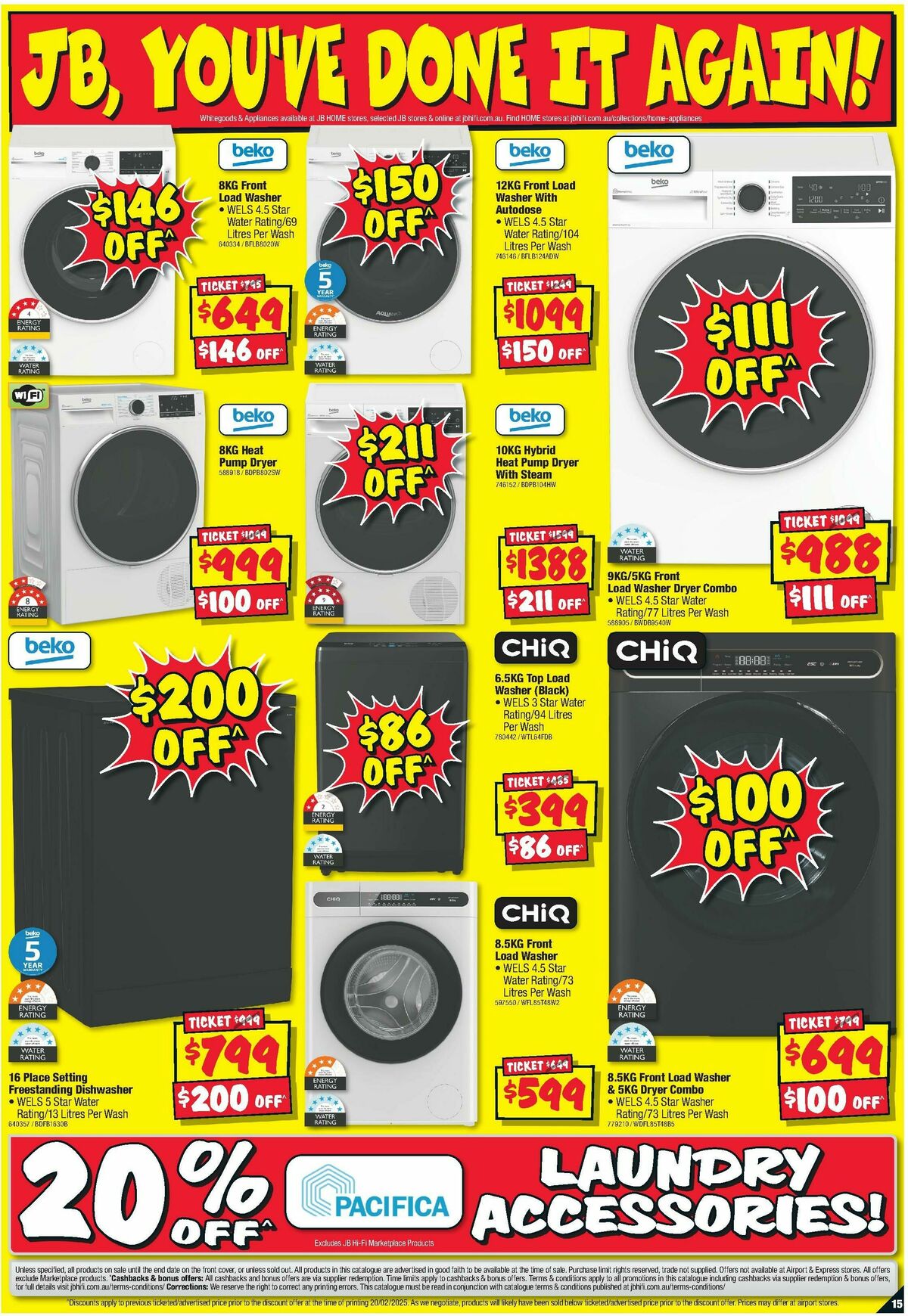 JB Hi-Fi Home Appliance Sellout Catalogues from 6 March
