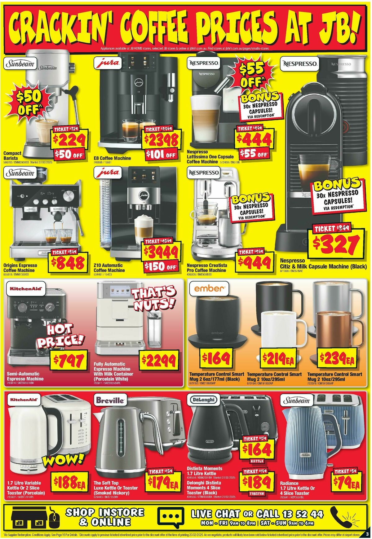 JB Hi-Fi Home Appliance Sellout Catalogues from 6 March