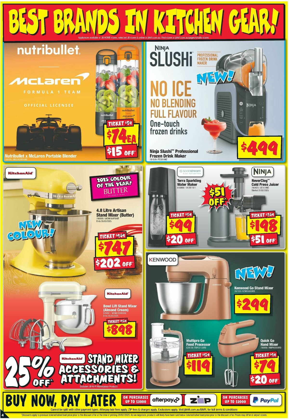 JB Hi-Fi Home Appliance Sellout Catalogues from 6 March