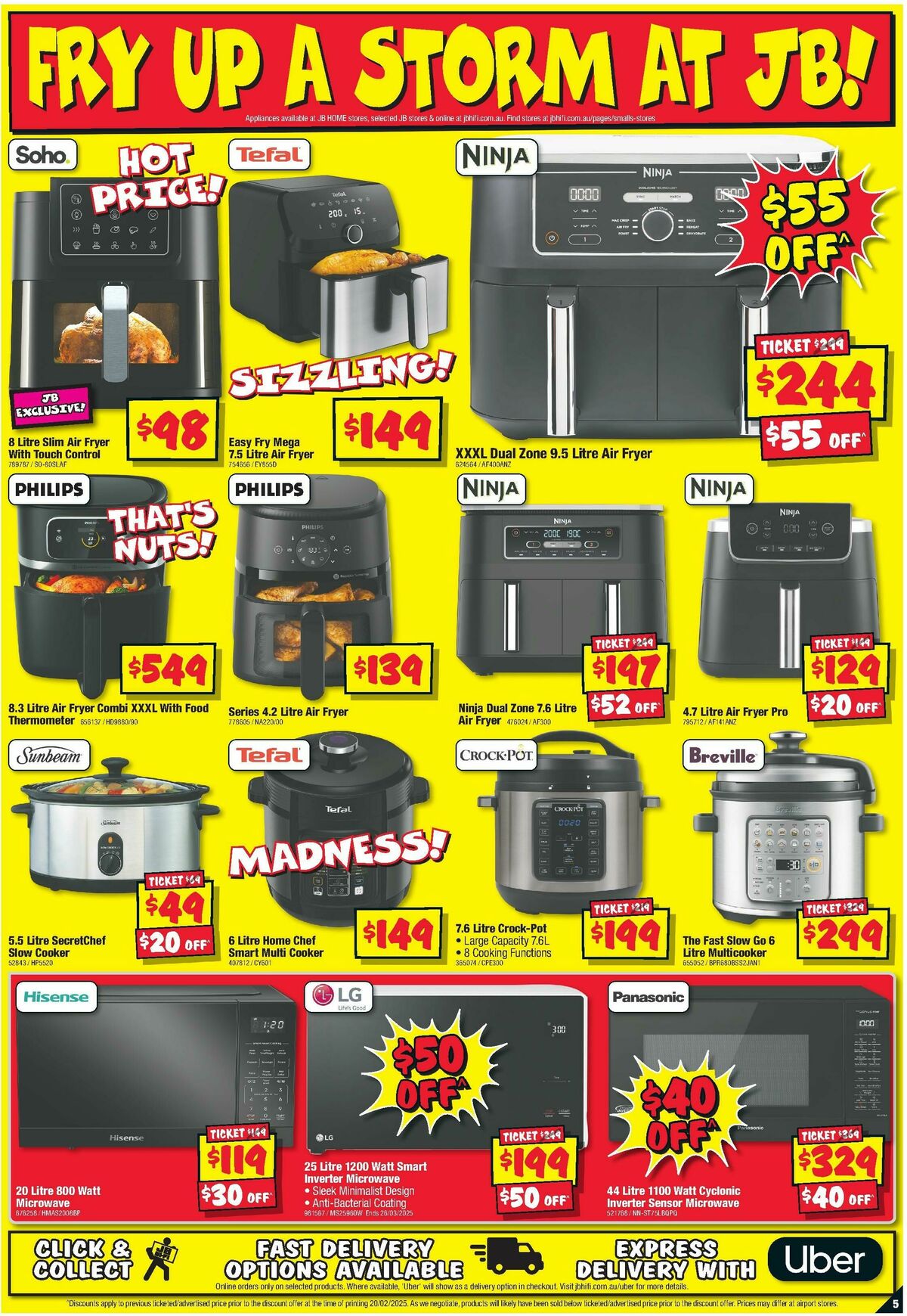 JB Hi-Fi Home Appliance Sellout Catalogues from 6 March